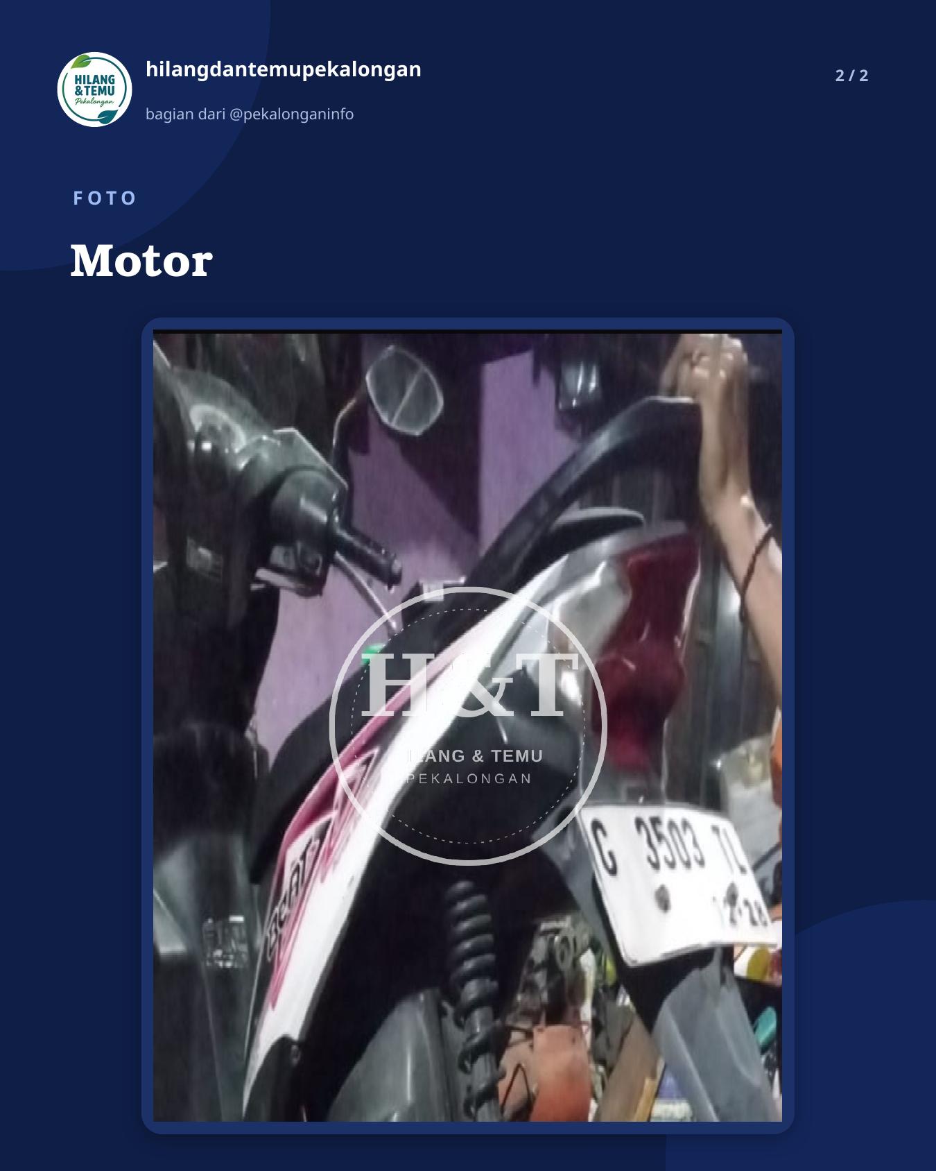 Slide 2 laporan Motor