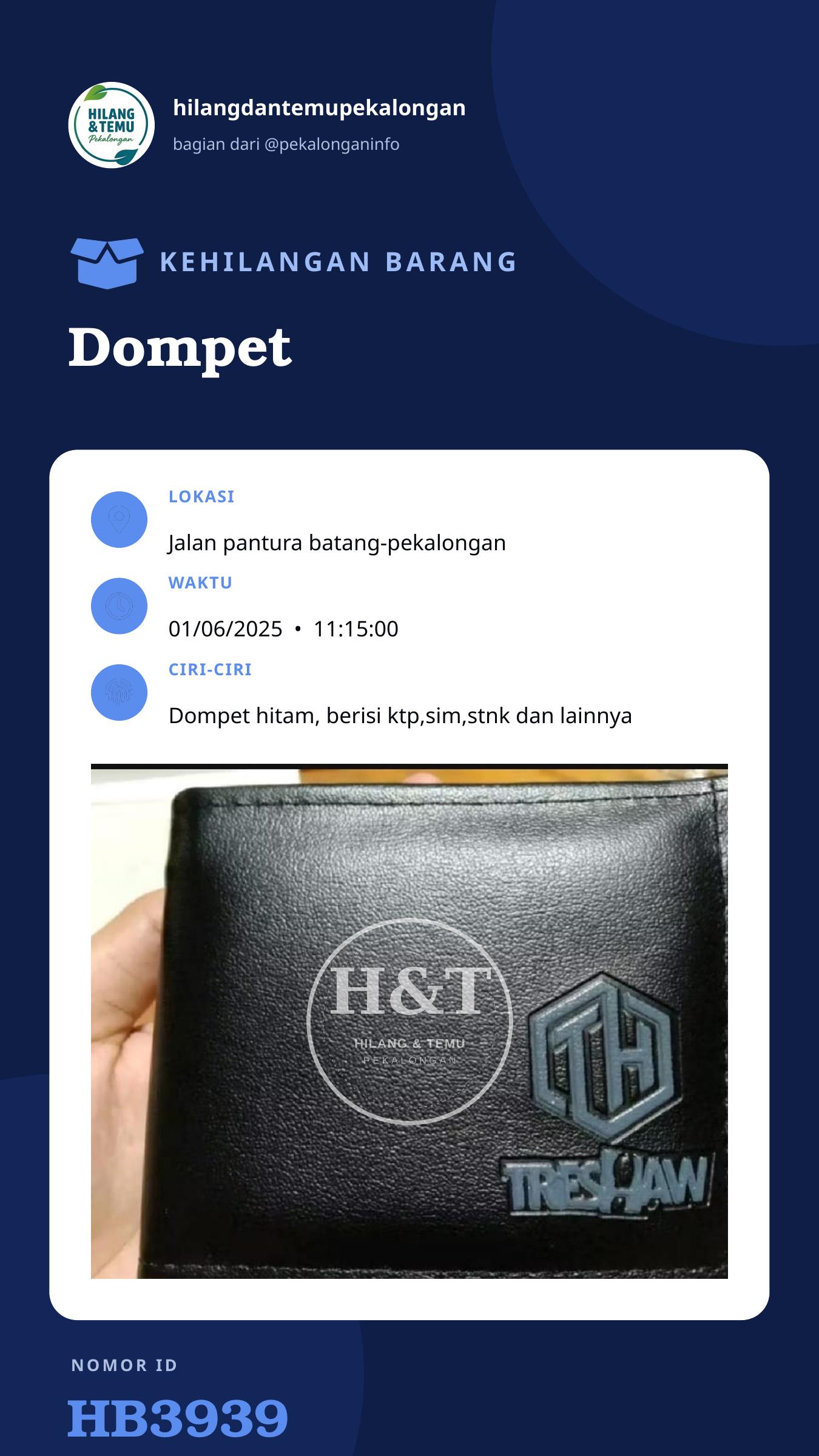 Story 9:16 laporan Dompet
