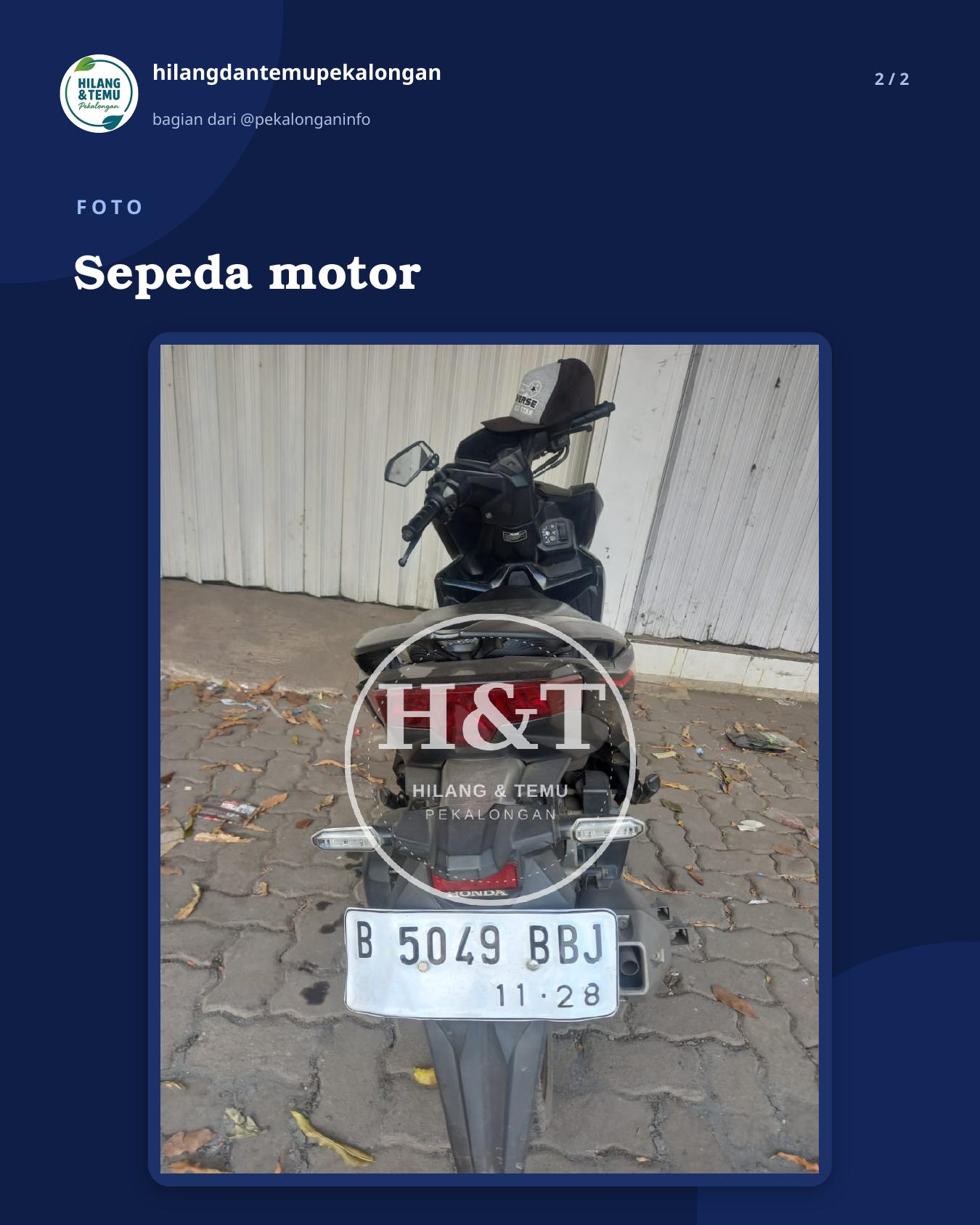 Slide 2 laporan Sepeda motor
