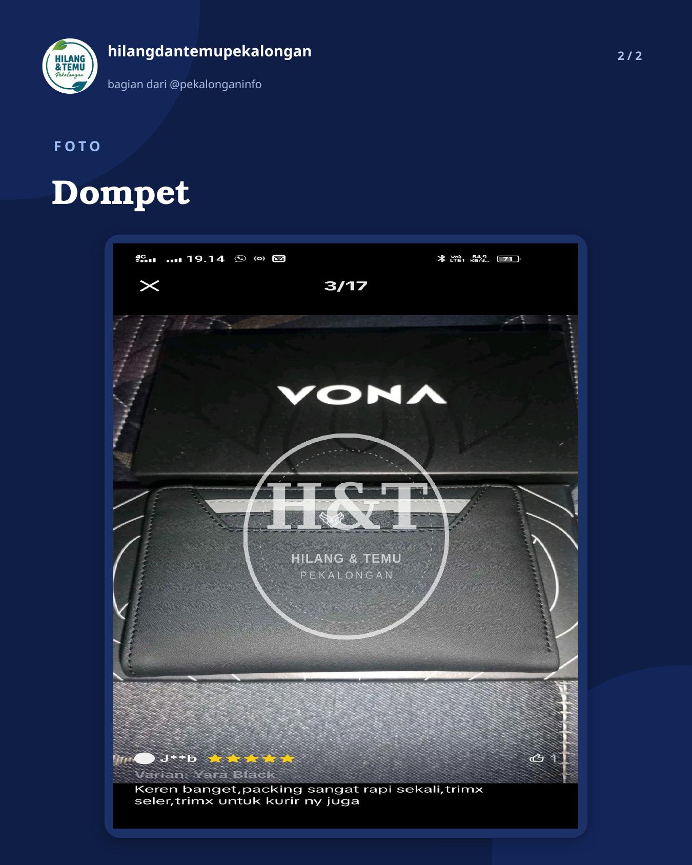 Slide 2 laporan Dompet