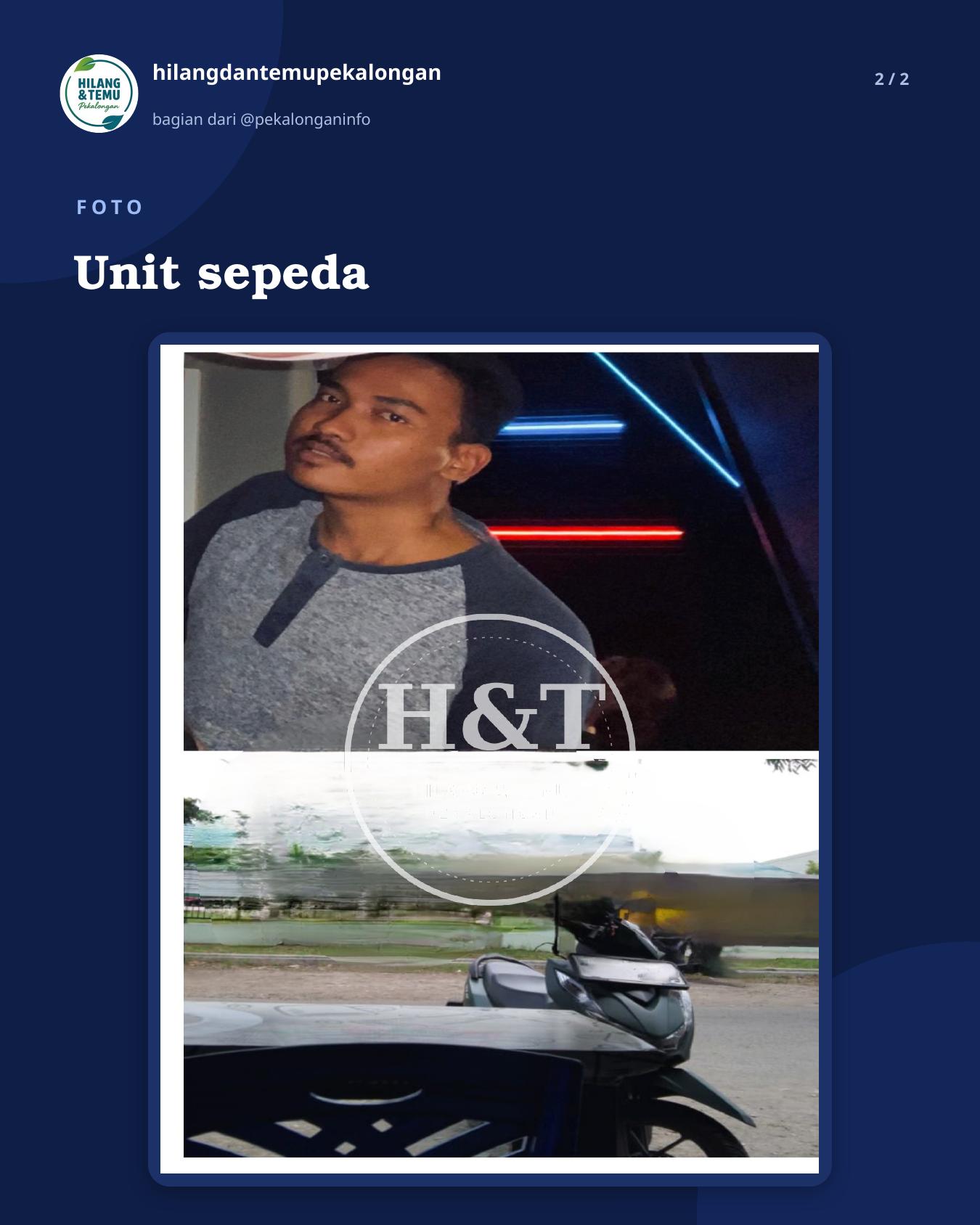 Slide 2 laporan Unit sepeda
