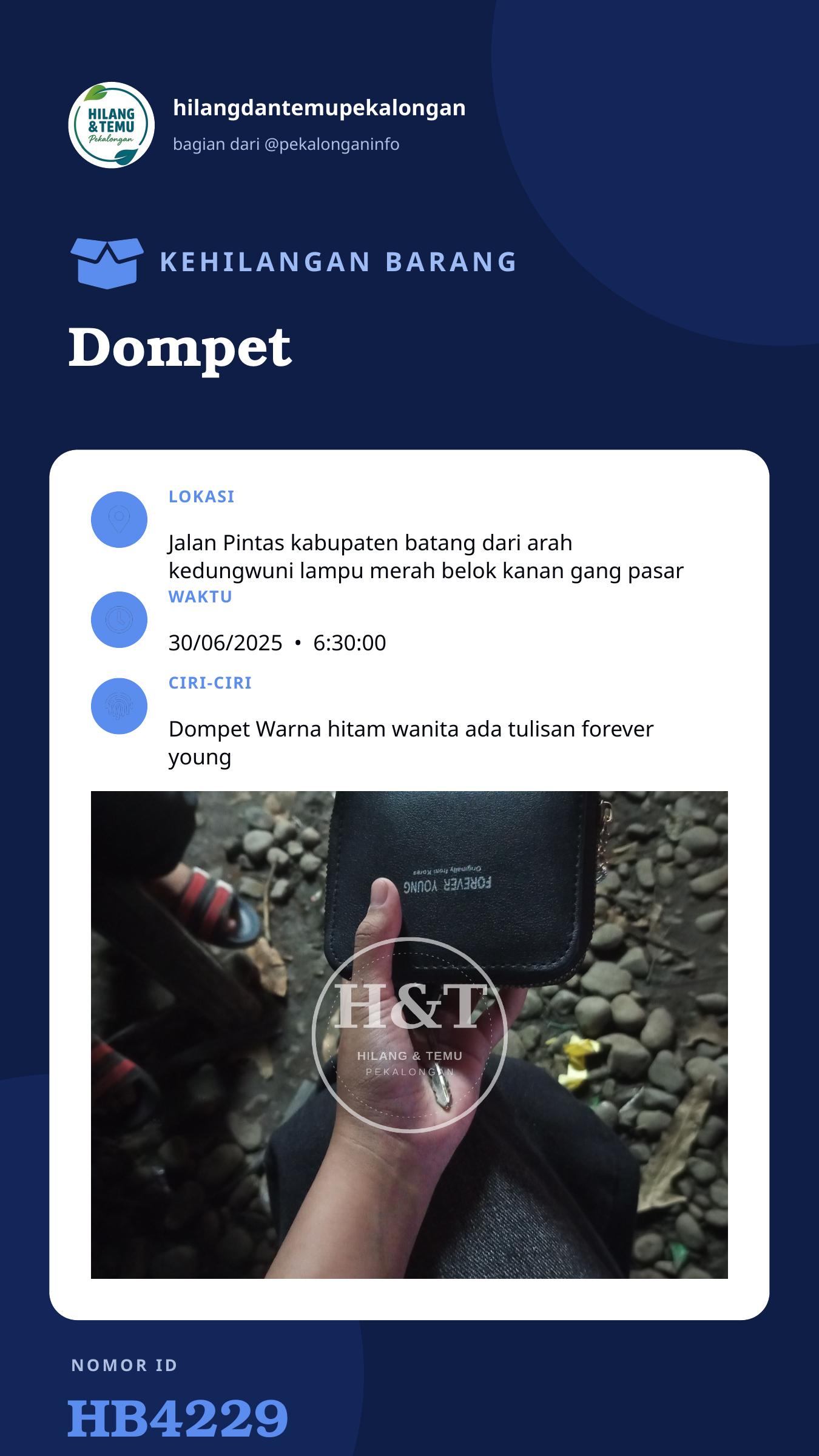 Story 9:16 laporan Dompet