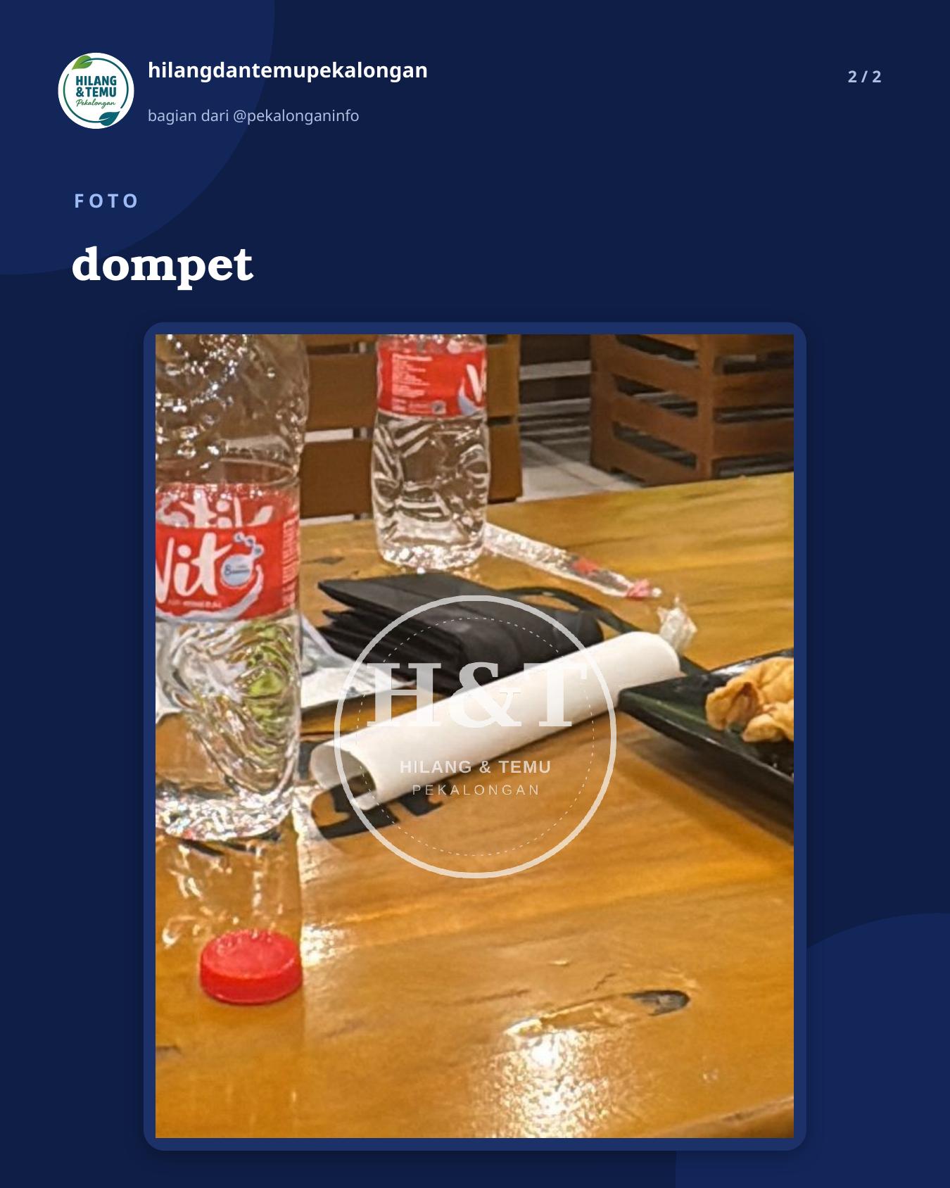 Slide 2 laporan dompet