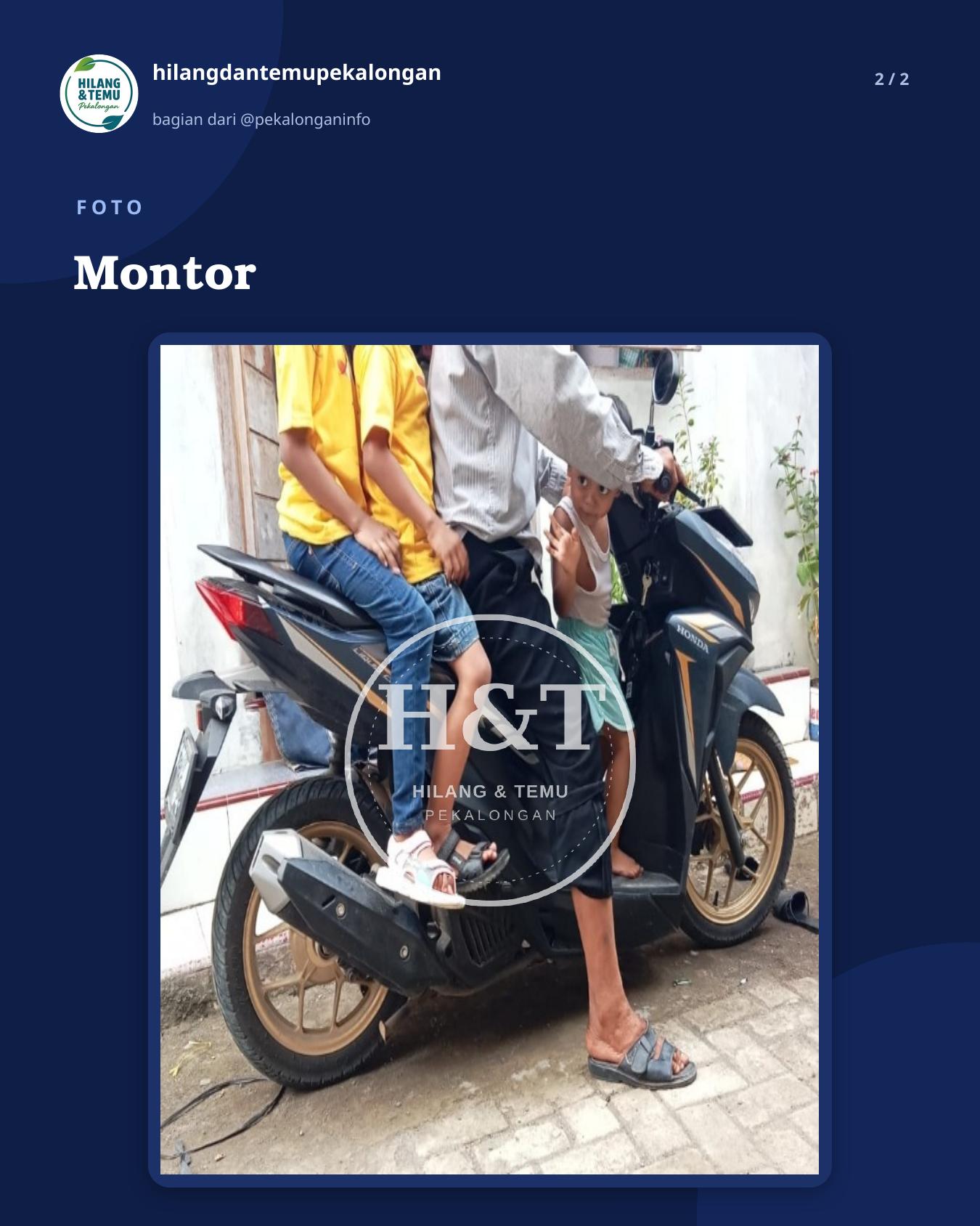 Slide 2 laporan Montor