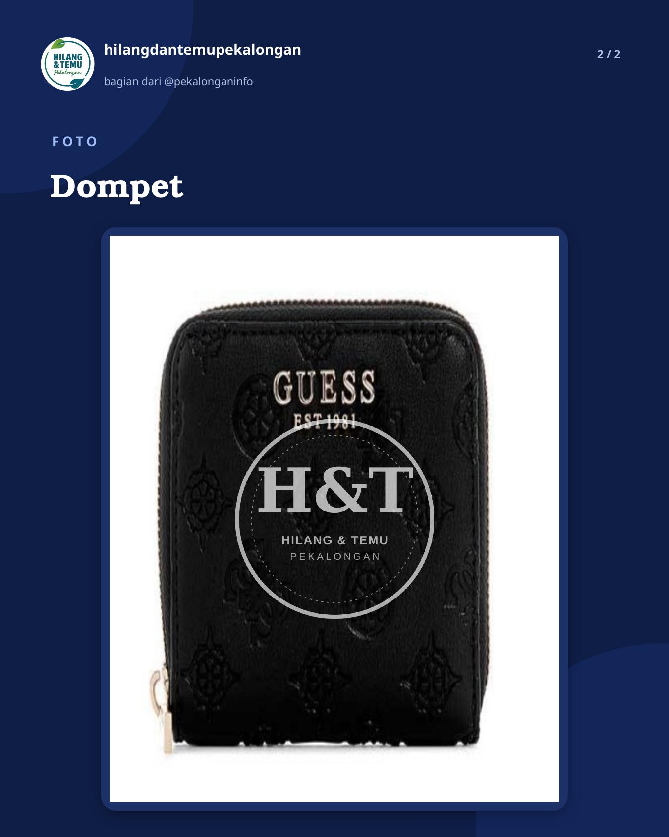 Slide 2 laporan Dompet