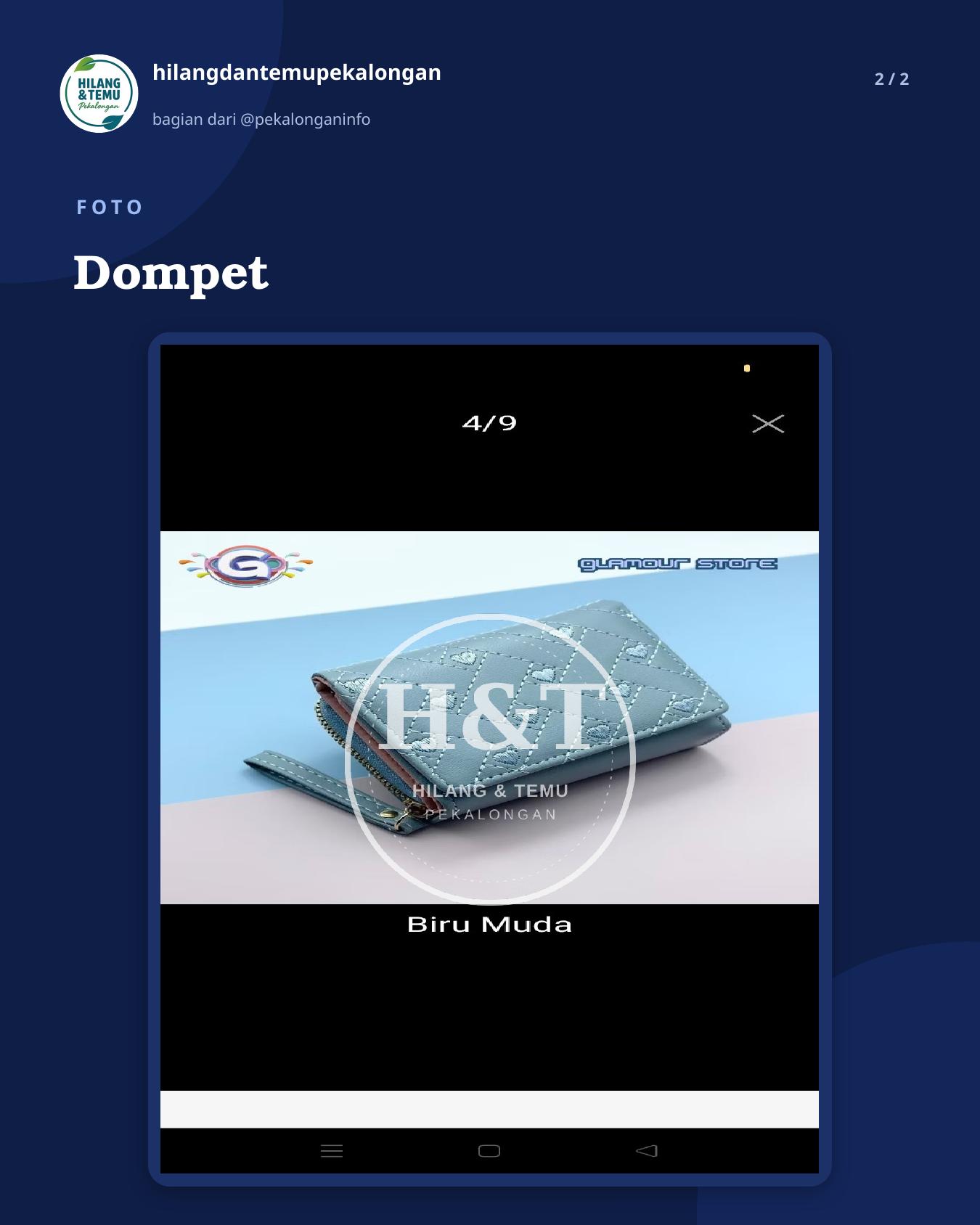 Slide 2 laporan Dompet