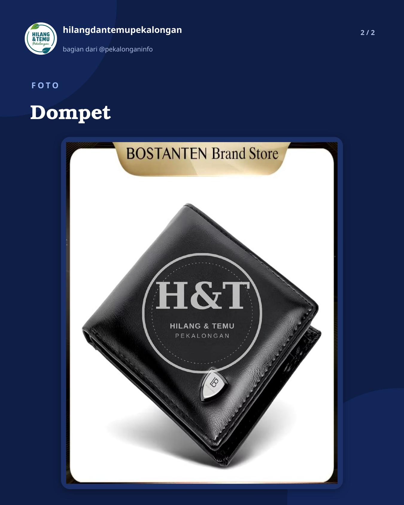 Slide 2 laporan Dompet