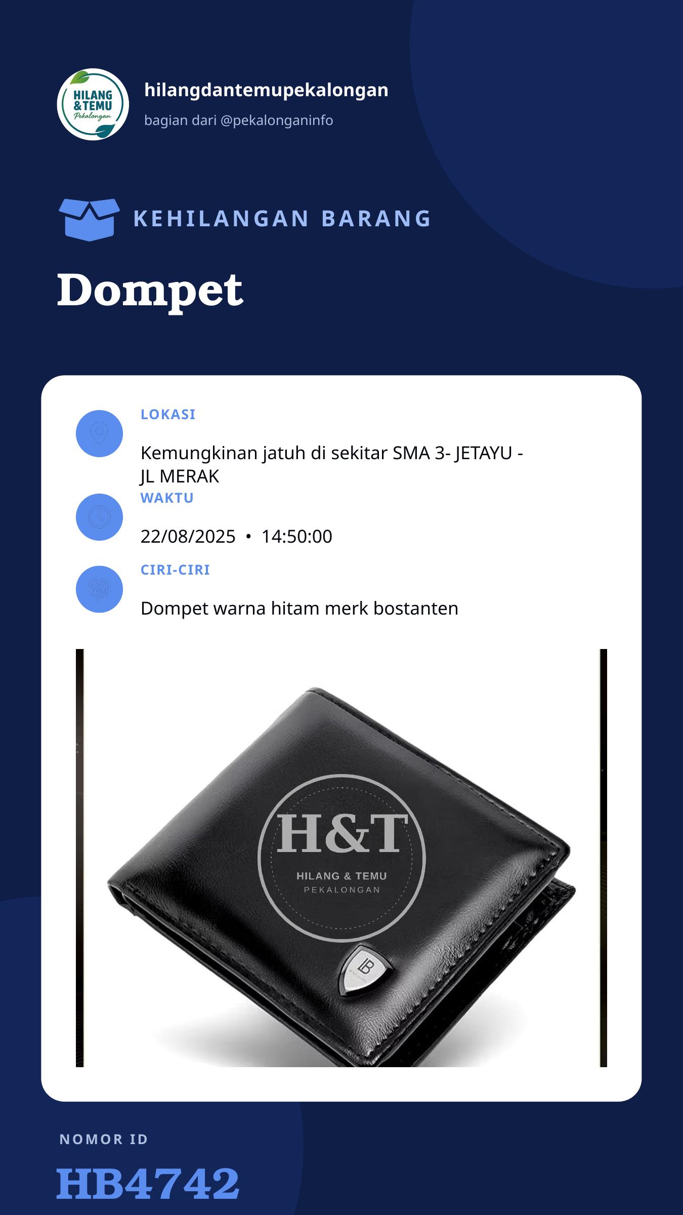 Story 9:16 laporan Dompet