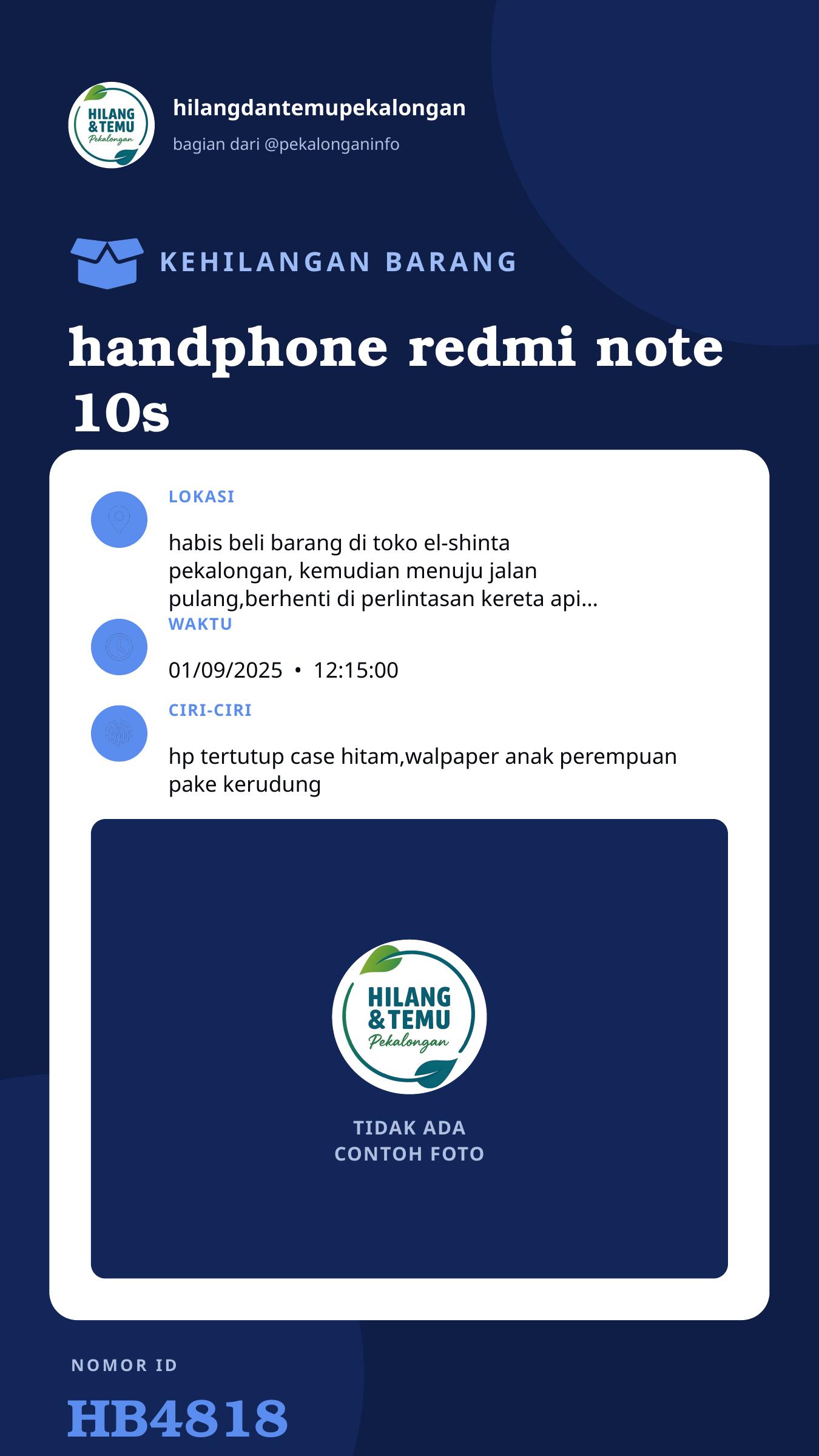 Story 9:16 laporan handphone redmi note 10s