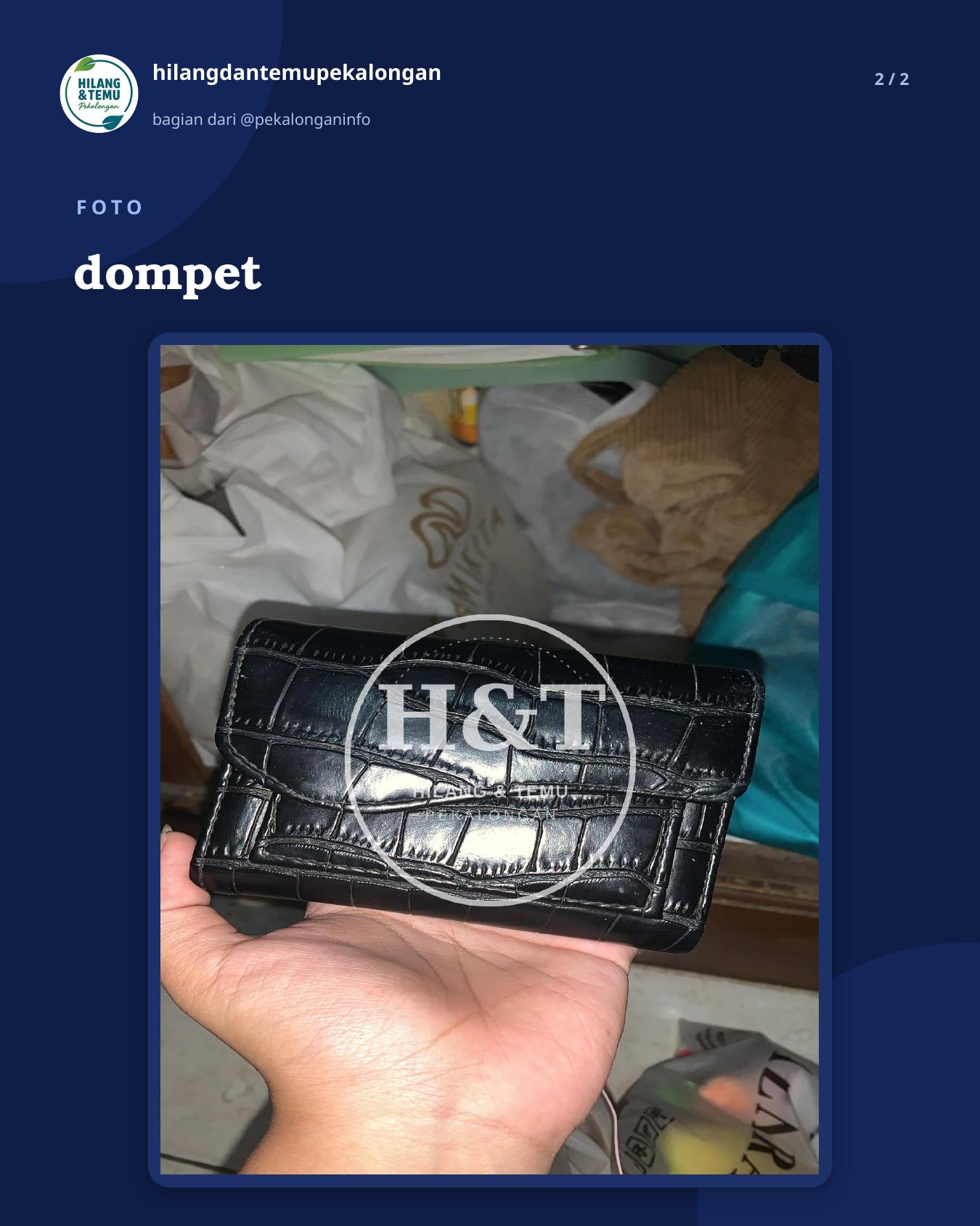 Slide 2 laporan dompet