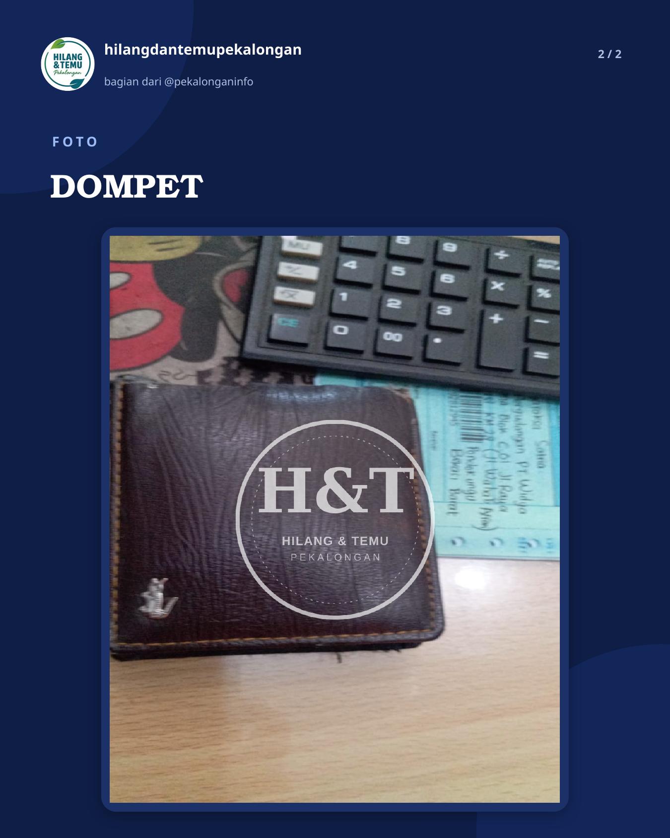 Slide 2 laporan DOMPET