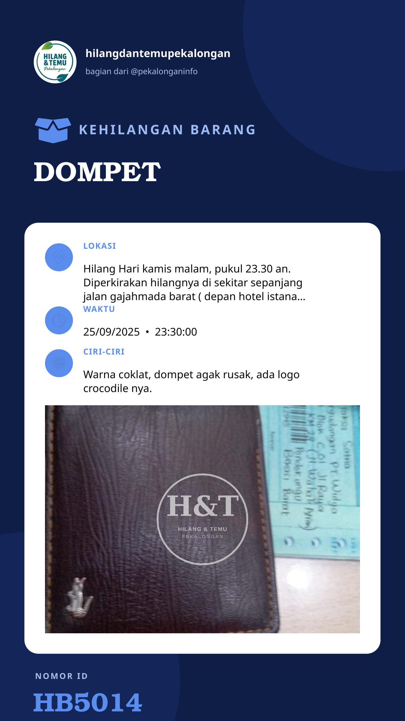 Story 9:16 laporan DOMPET