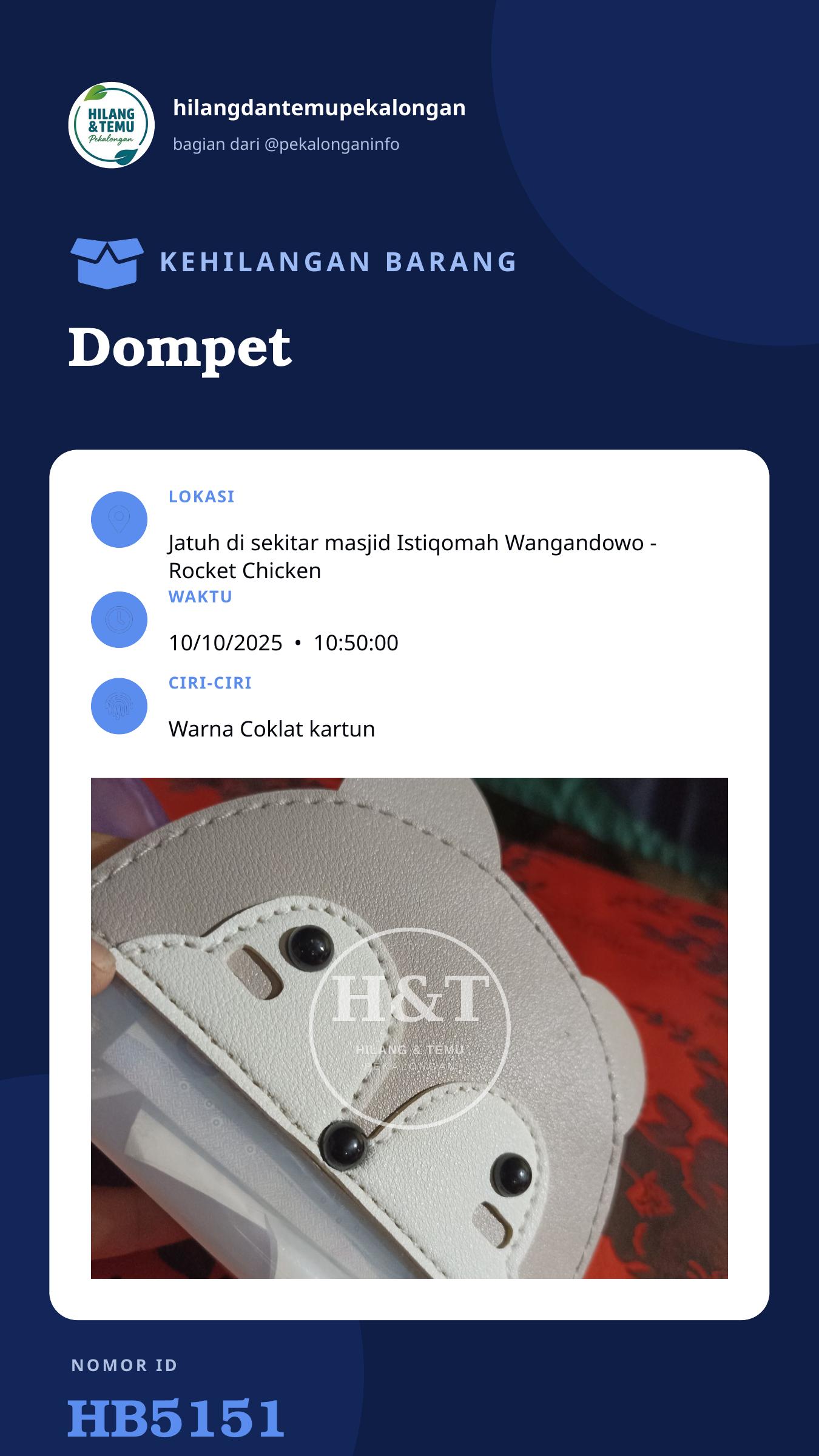 Story 9:16 laporan Dompet
