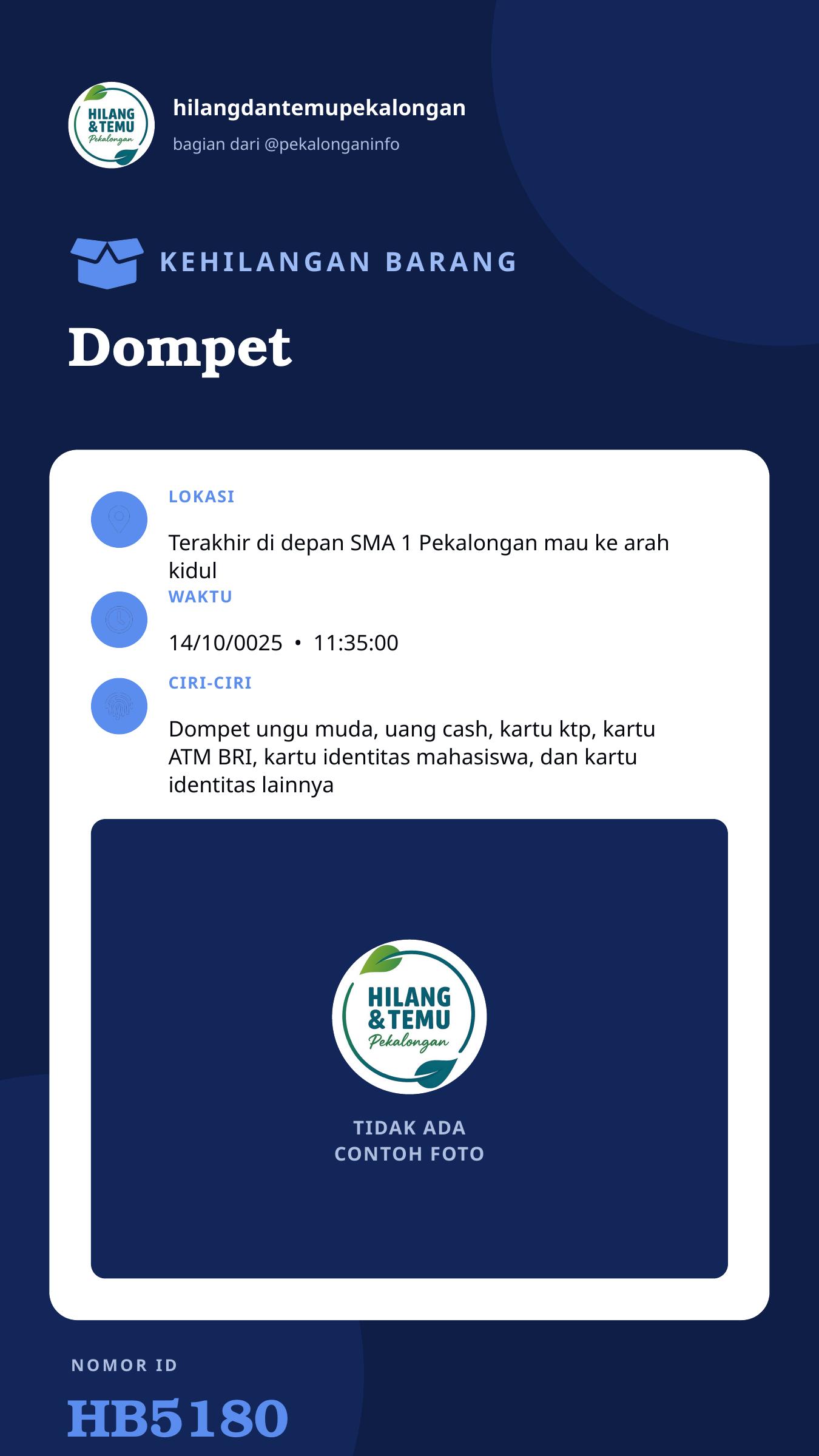 Story 9:16 laporan Dompet