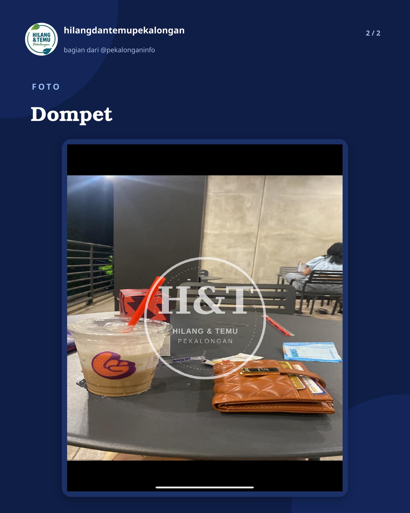 Slide 2 laporan Dompet