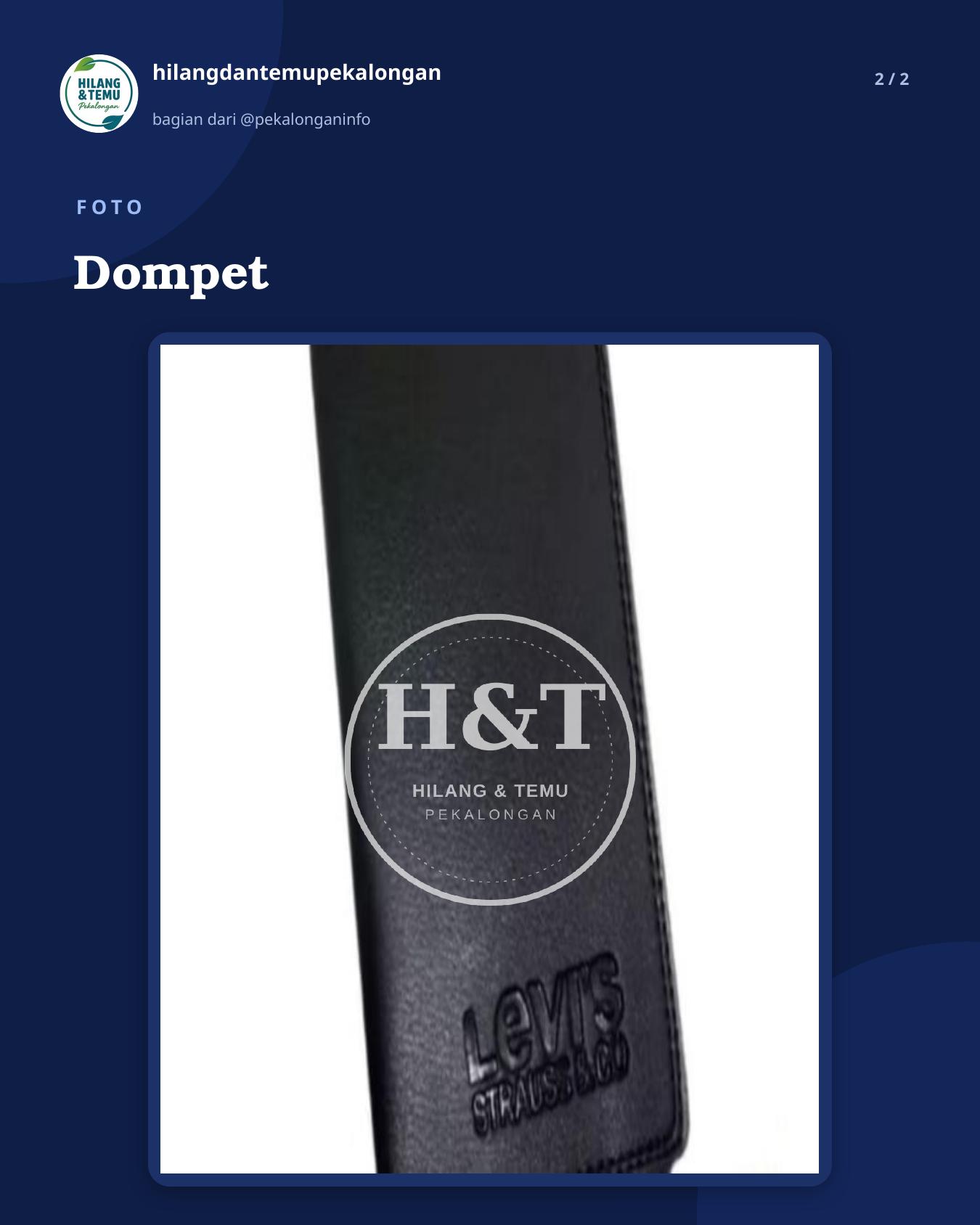 Slide 2 laporan Dompet