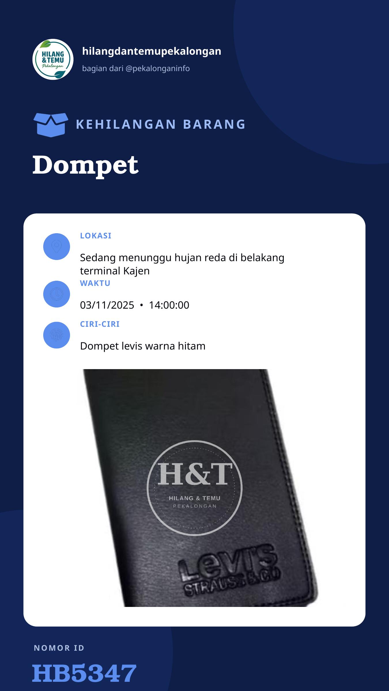 Story 9:16 laporan Dompet