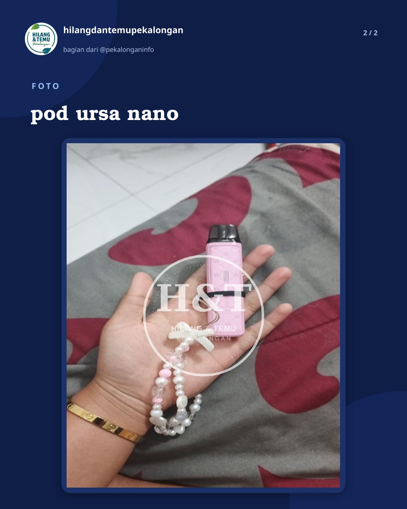 Slide 2 laporan pod ursa nano