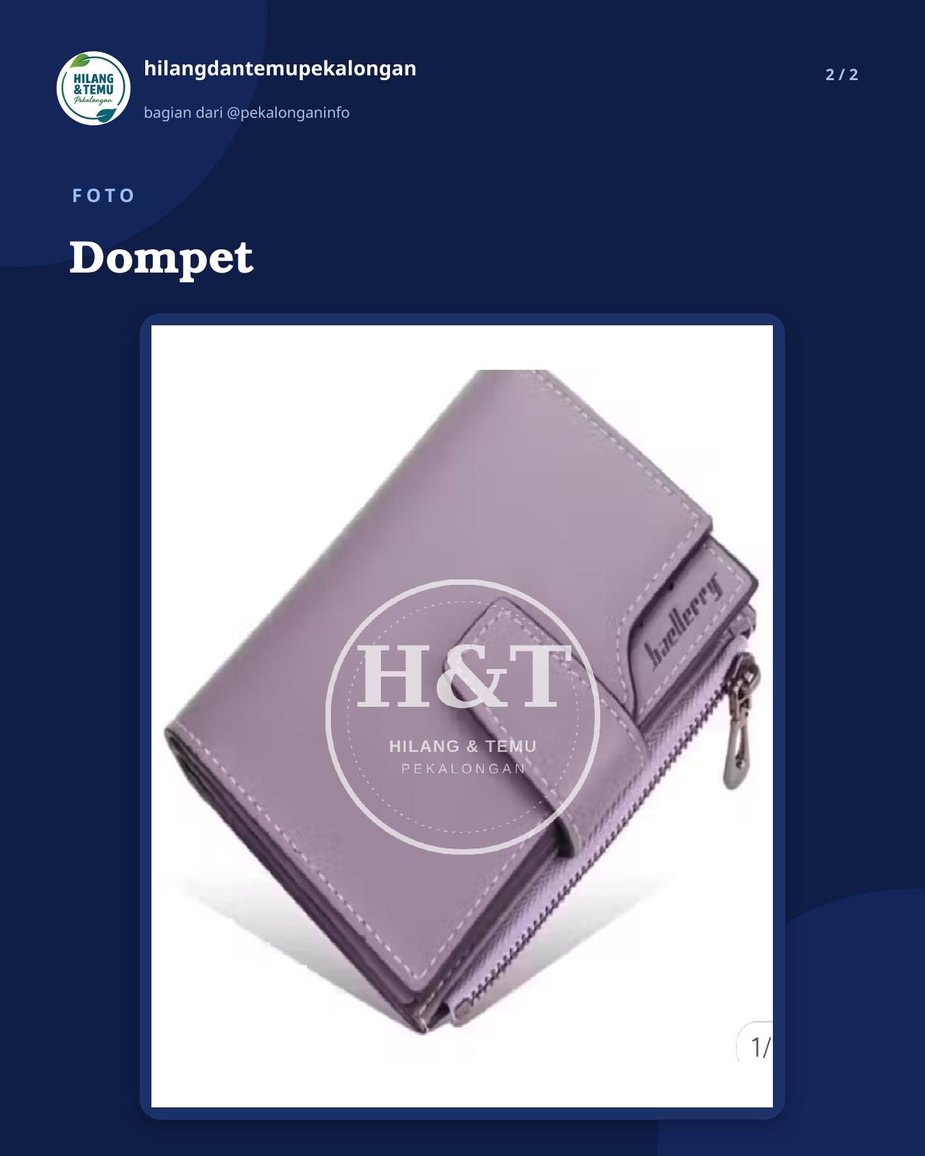 Slide 2 laporan Dompet