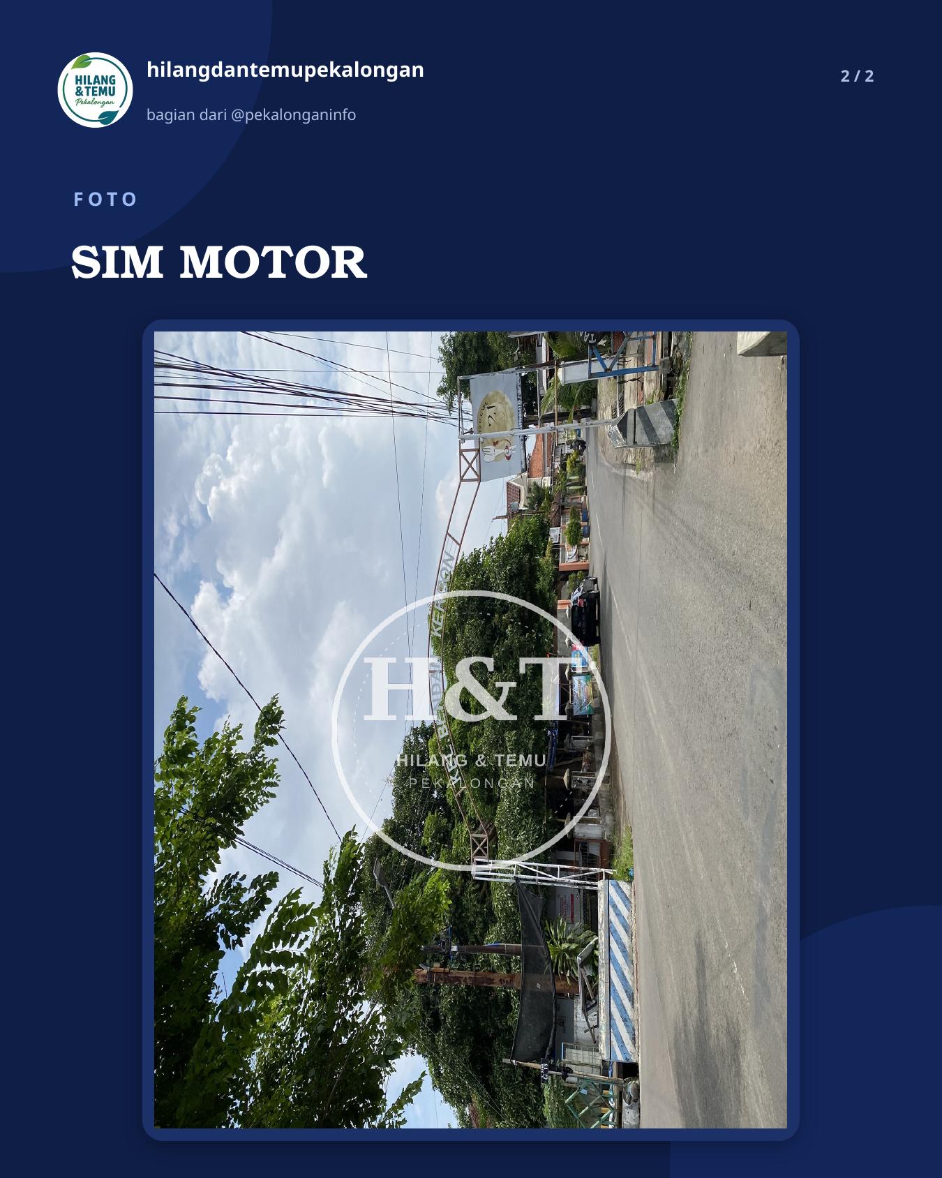 Slide 2 laporan SIM MOTOR
