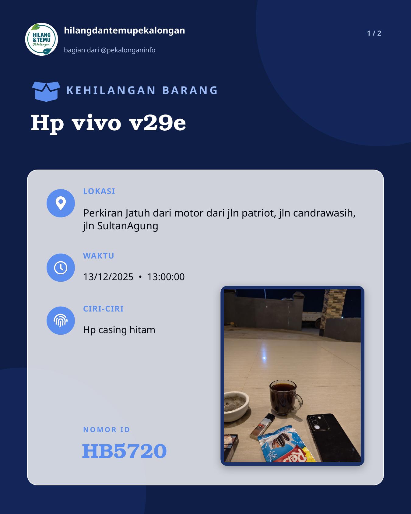 Slide 1 laporan Hp vivo v29e