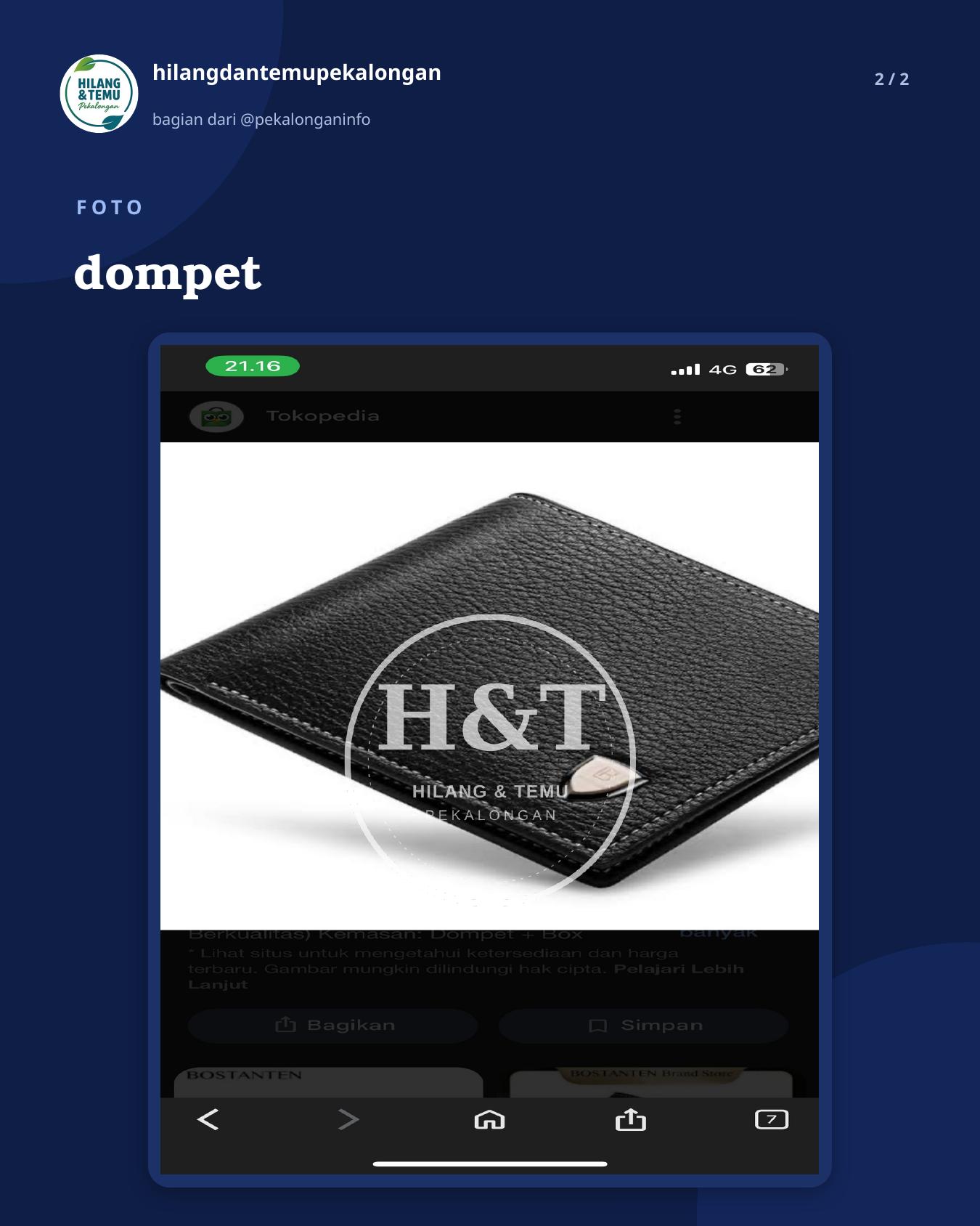 Slide 2 laporan dompet