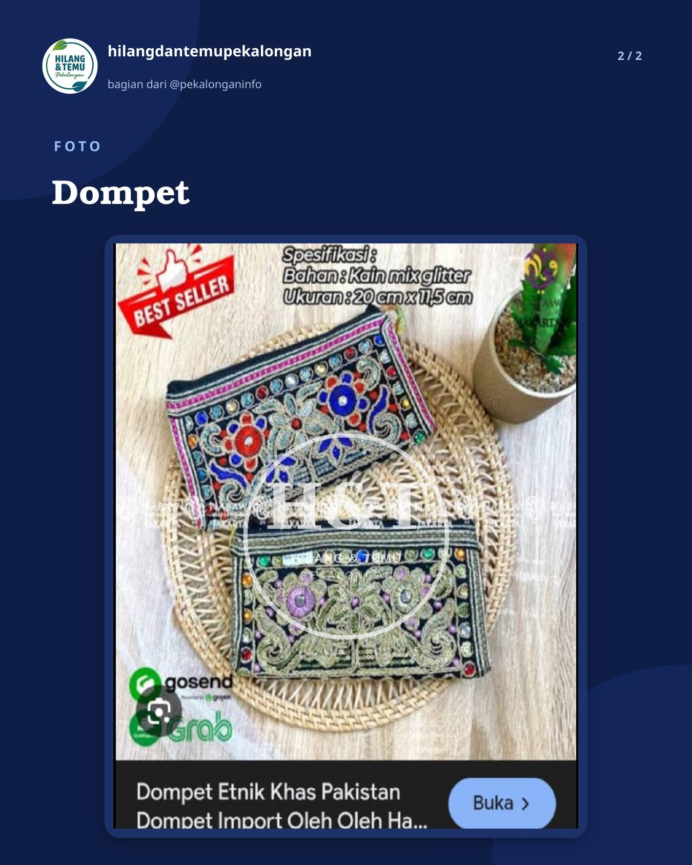 Slide 2 laporan Dompet