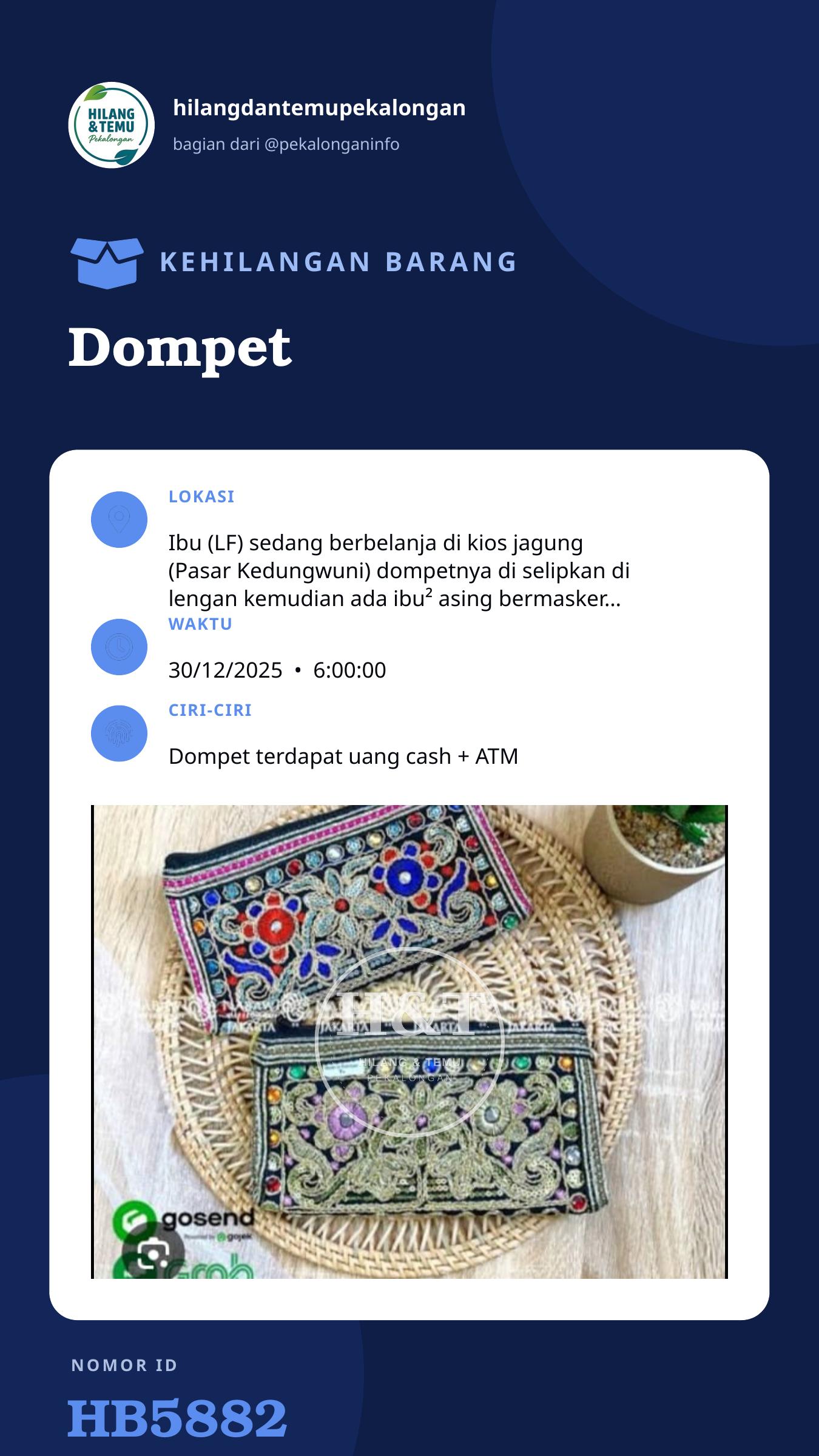 Story 9:16 laporan Dompet