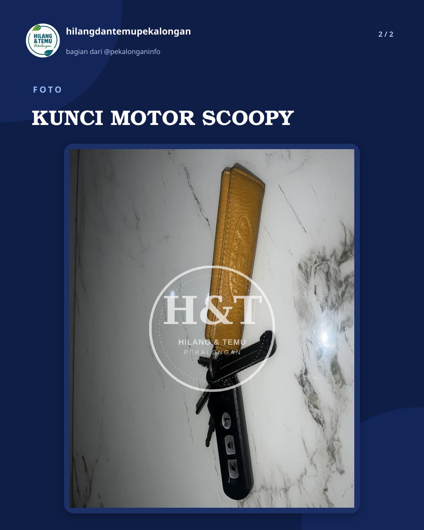 Slide 2 laporan KUNCI MOTOR SCOOPY