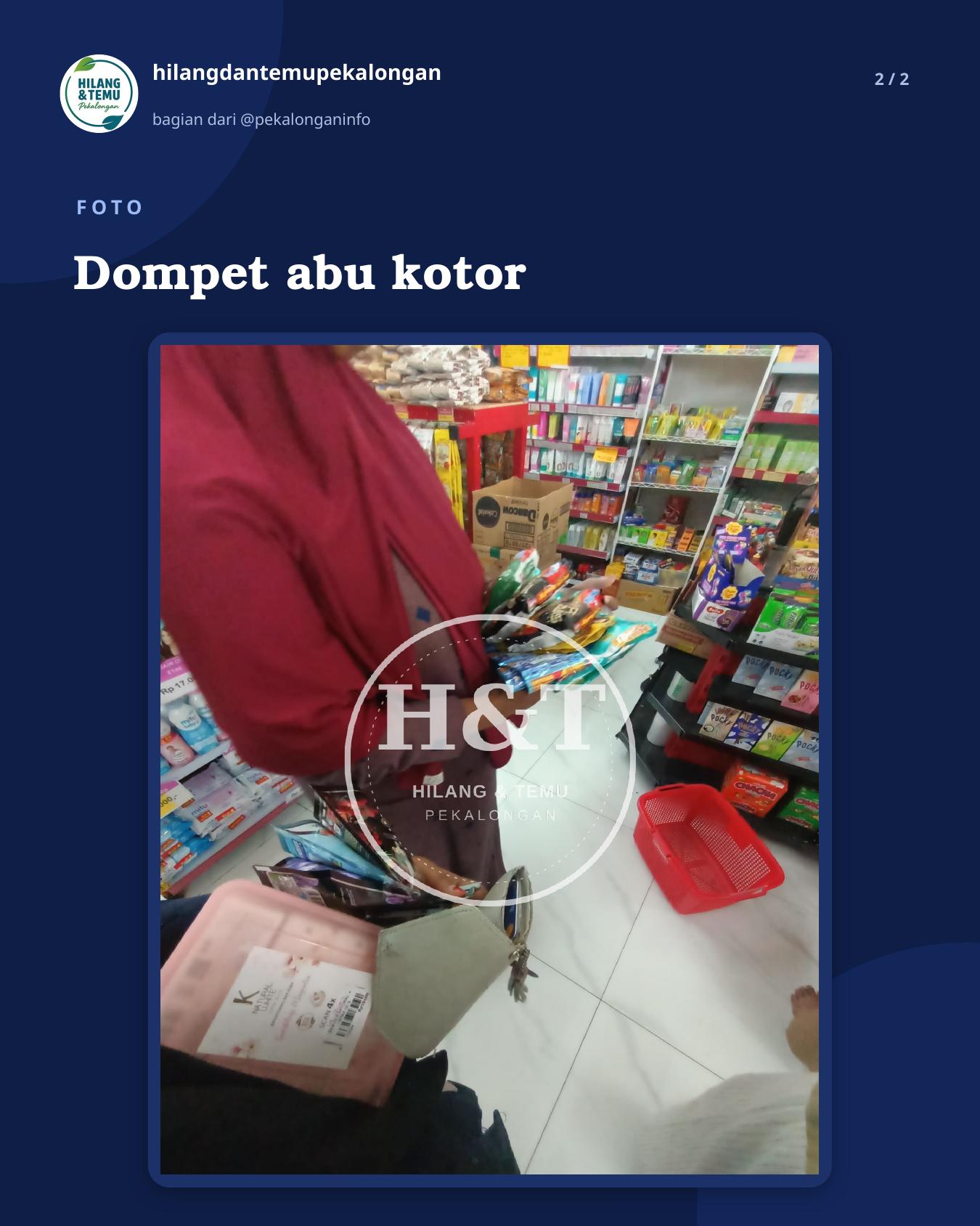 Slide 2 laporan Dompet abu kotor