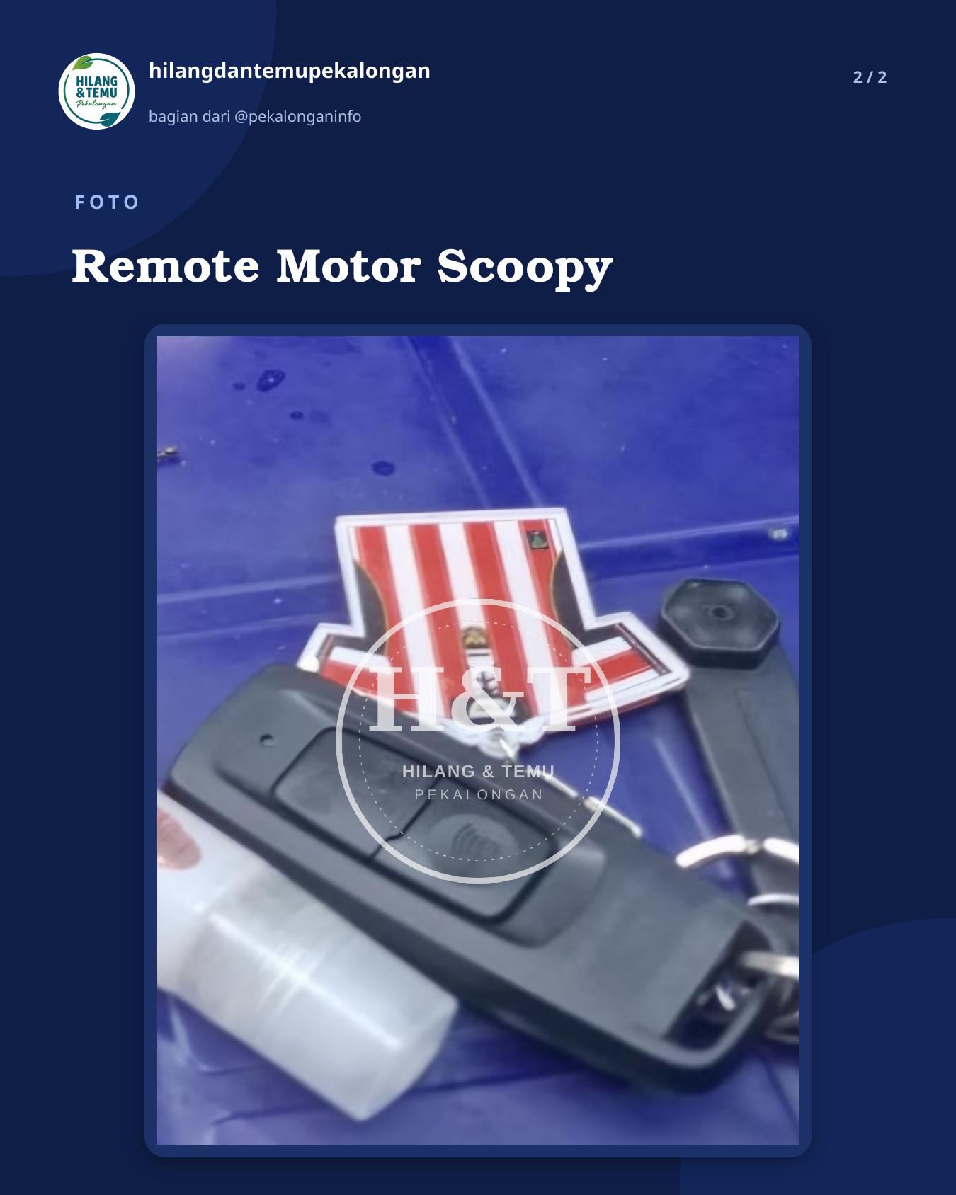 Slide 2 laporan Remote Motor Scoopy
