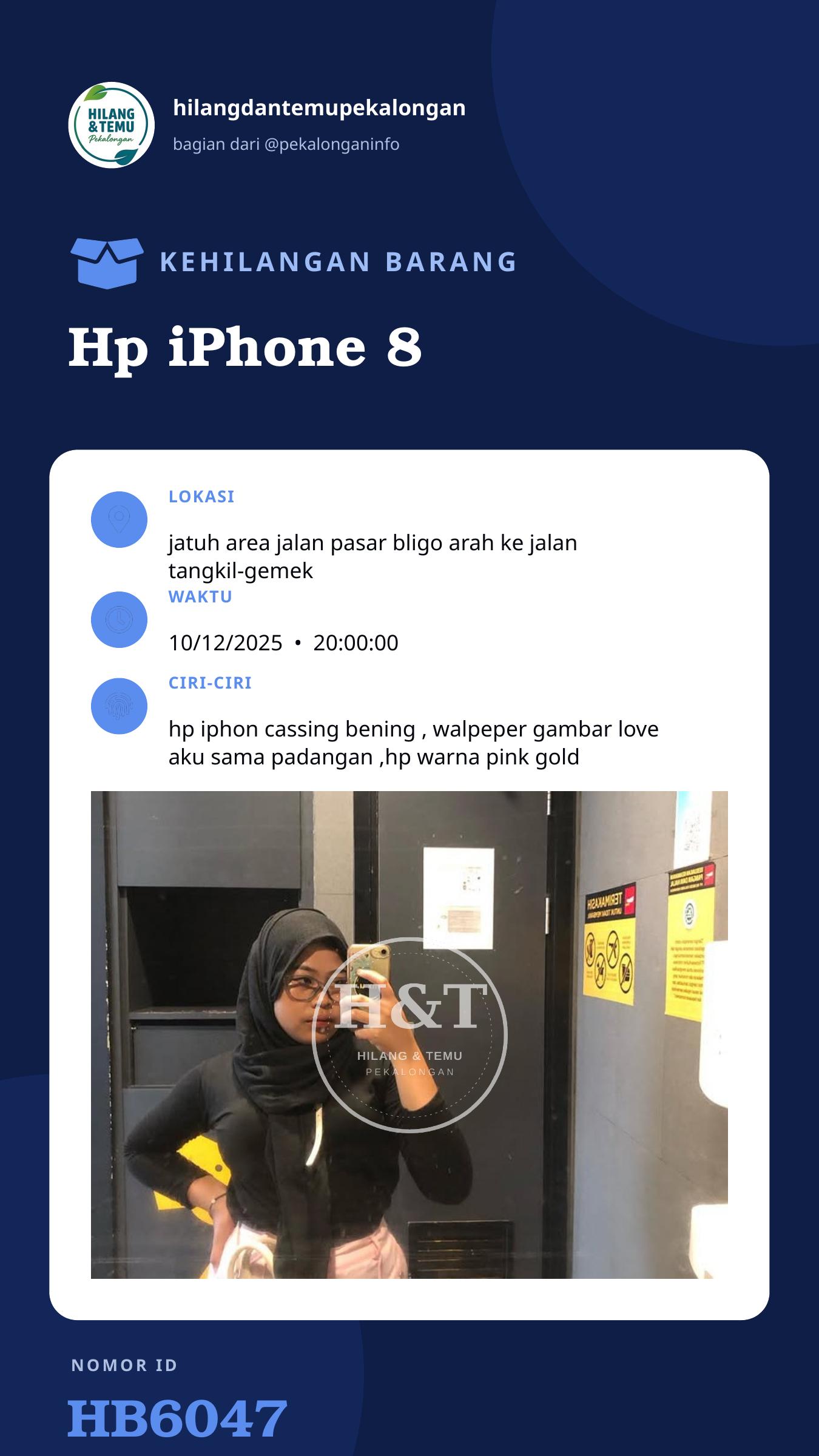 Story 9:16 laporan Hp iPhone 8