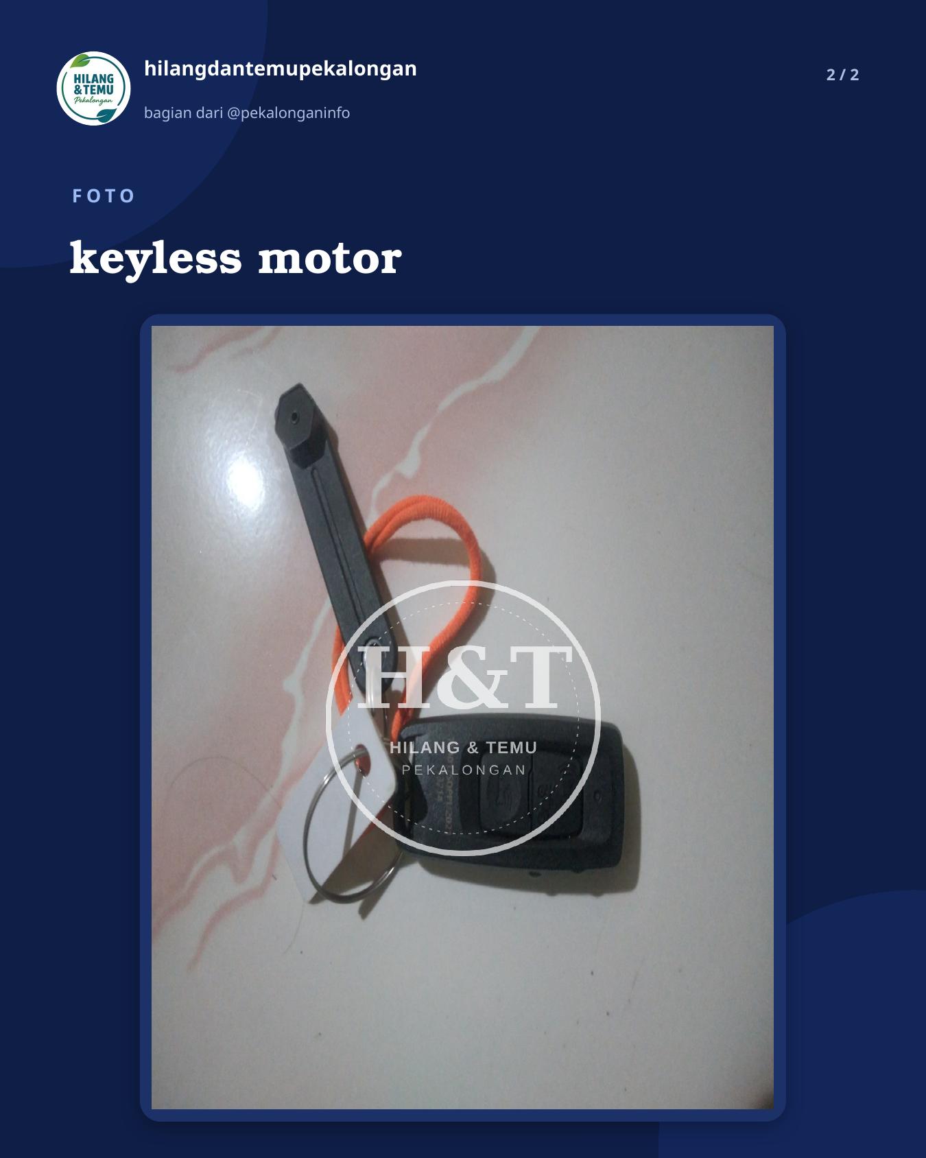 Slide 2 laporan keyless motor