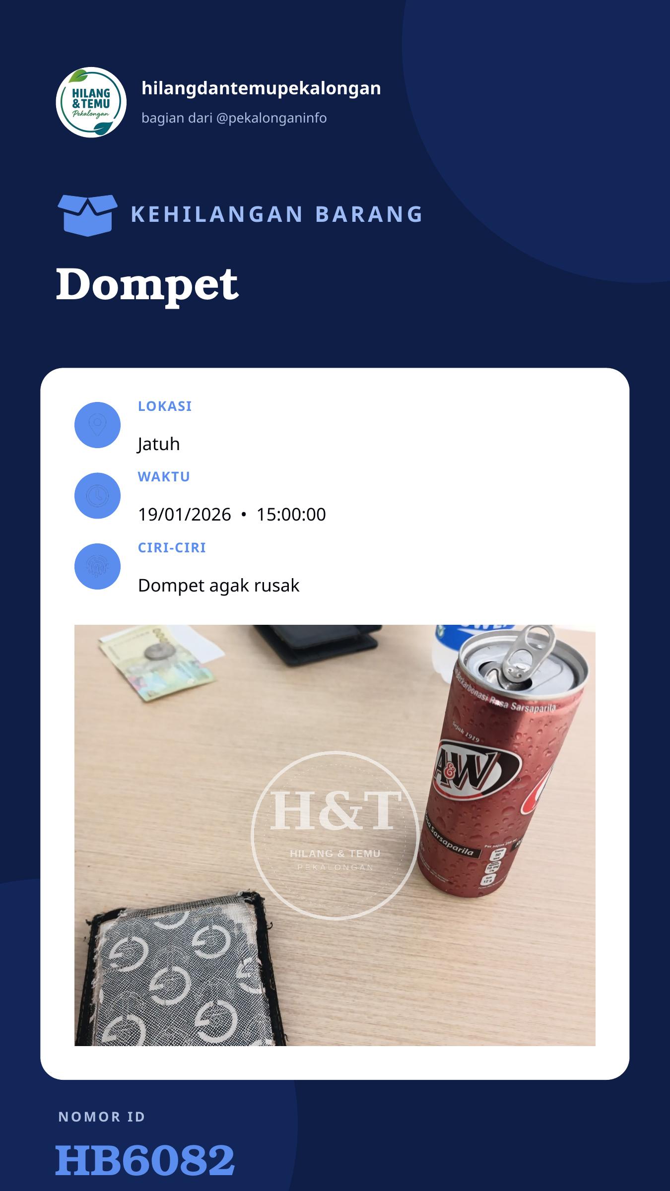 Story 9:16 laporan Dompet