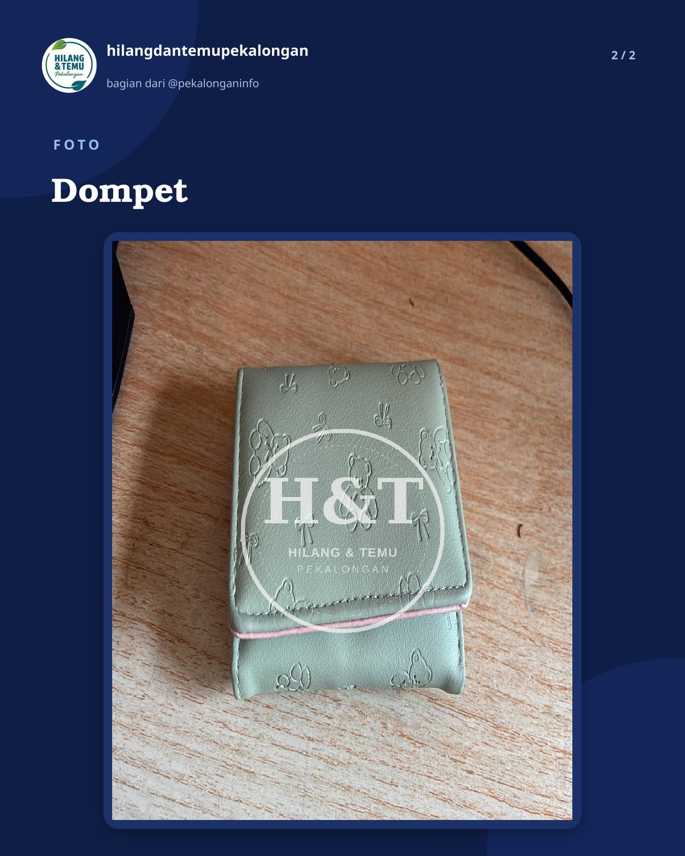 Slide 2 laporan Dompet