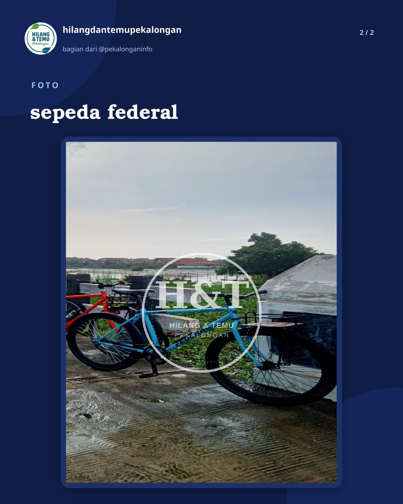 Slide 2 laporan sepeda federal