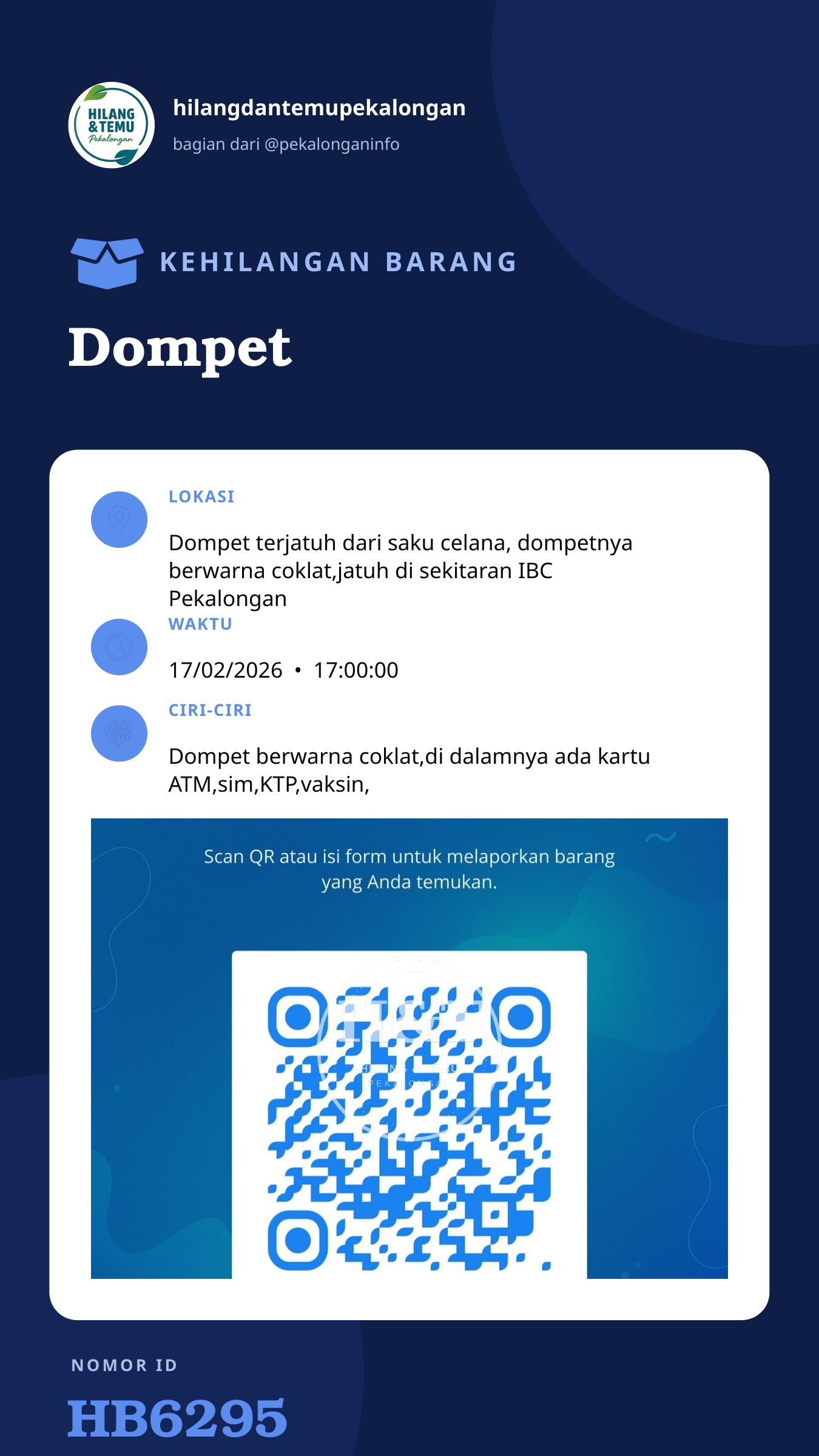 Story 9:16 laporan Dompet