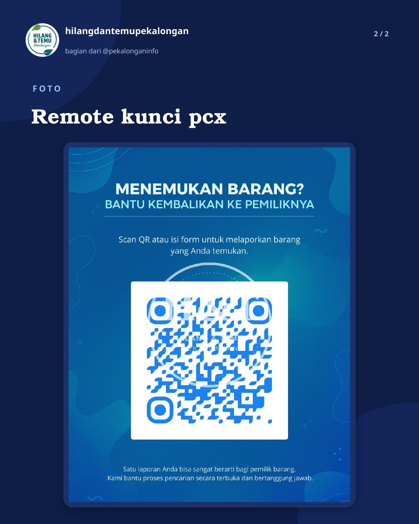 Slide 2 laporan Remote kunci pcx