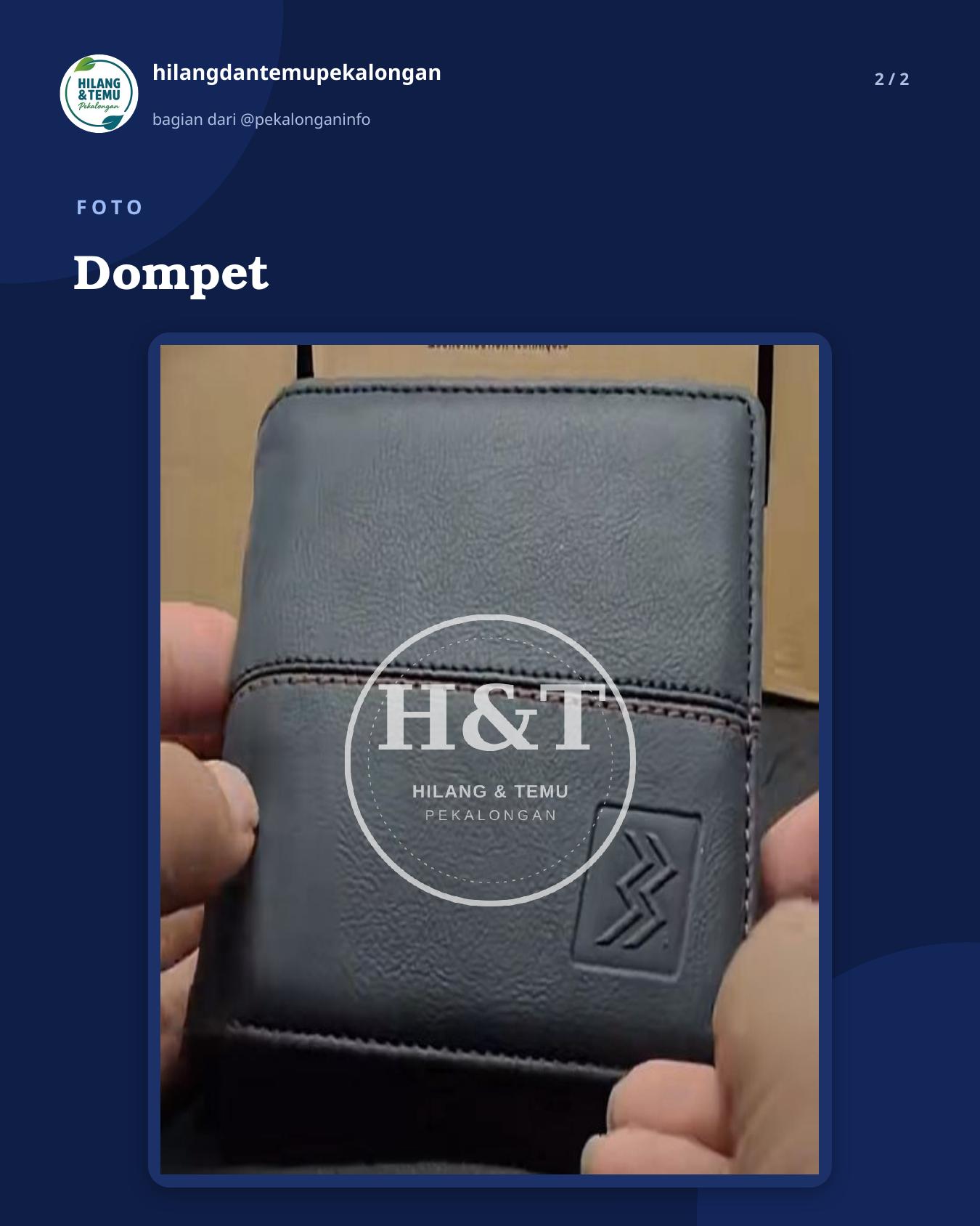 Slide 2 laporan Dompet