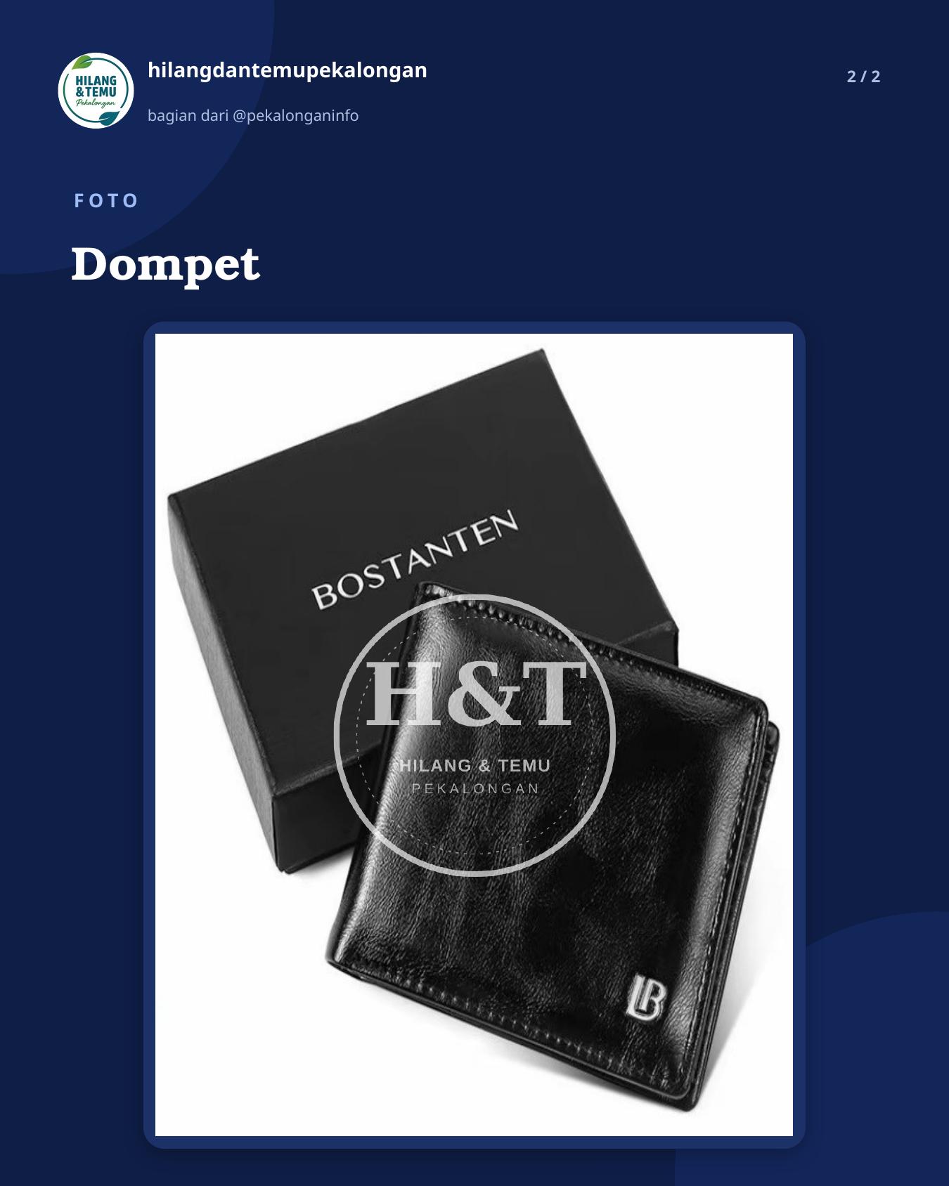 Slide 2 laporan Dompet