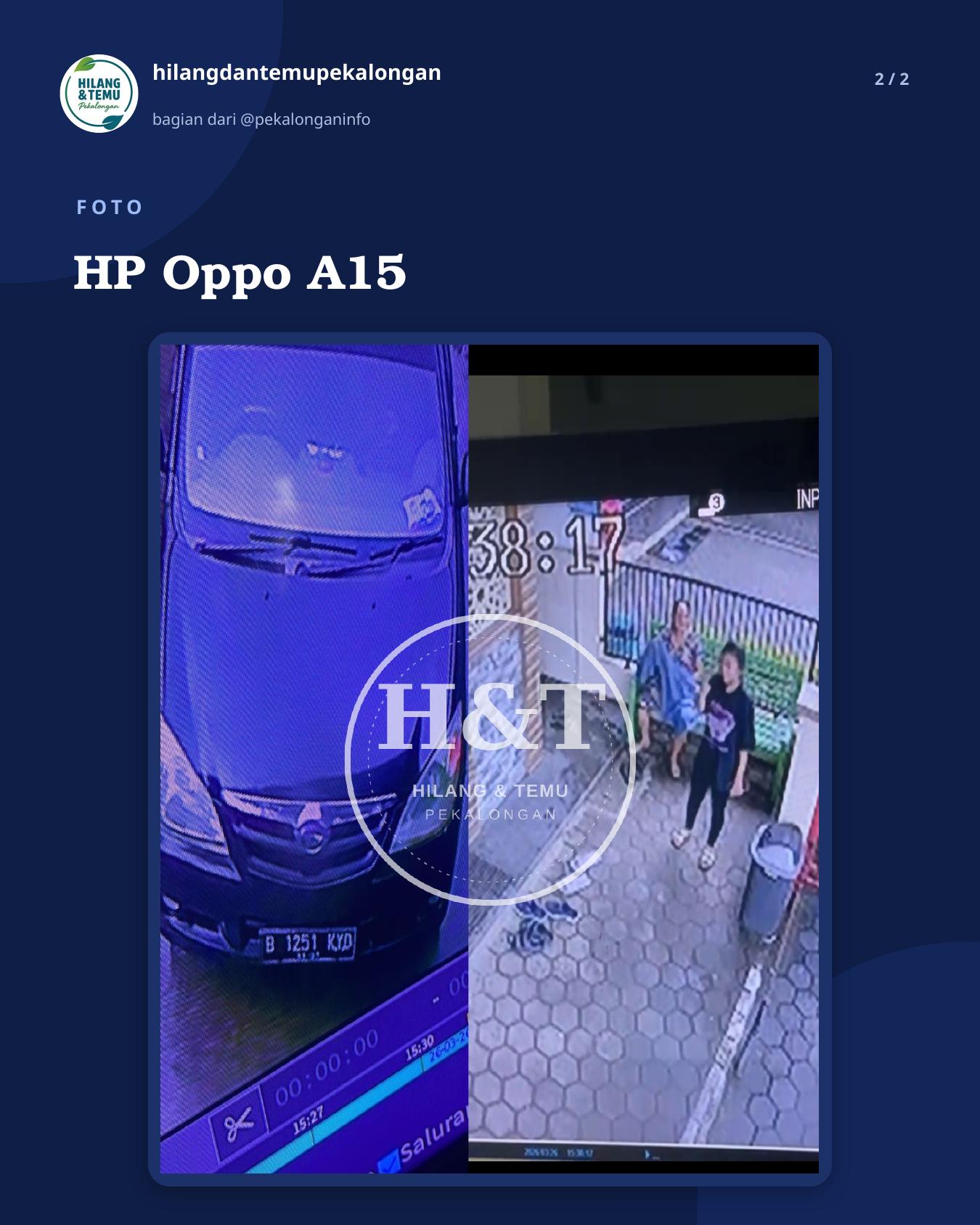 Slide 2 laporan HP Oppo A15