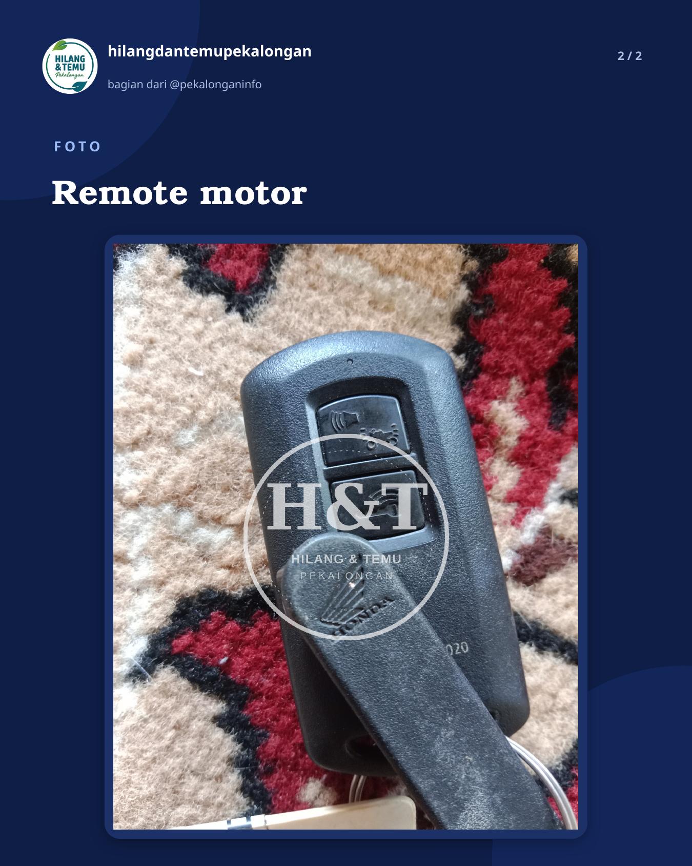 Slide 2 laporan Remote motor