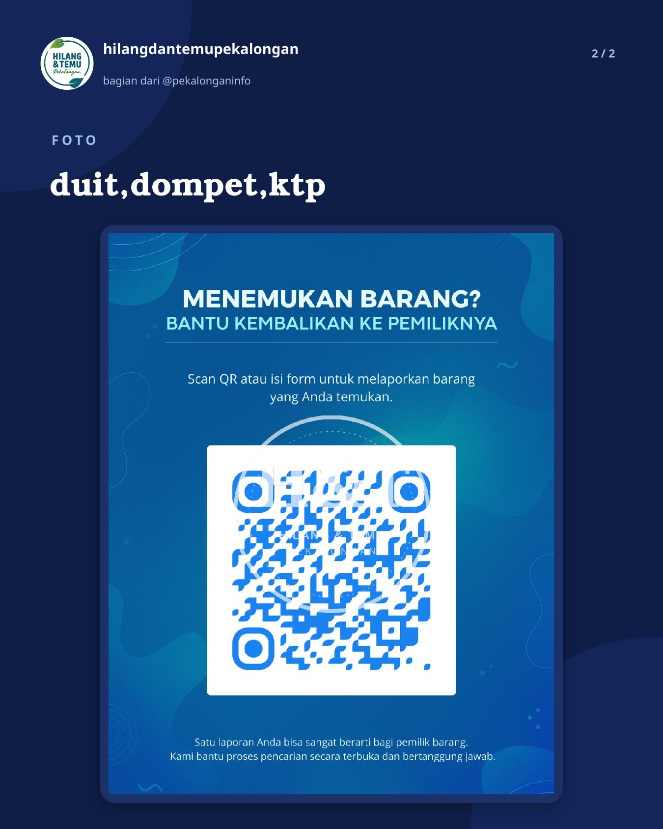 Slide 2 laporan duit,dompet,ktp