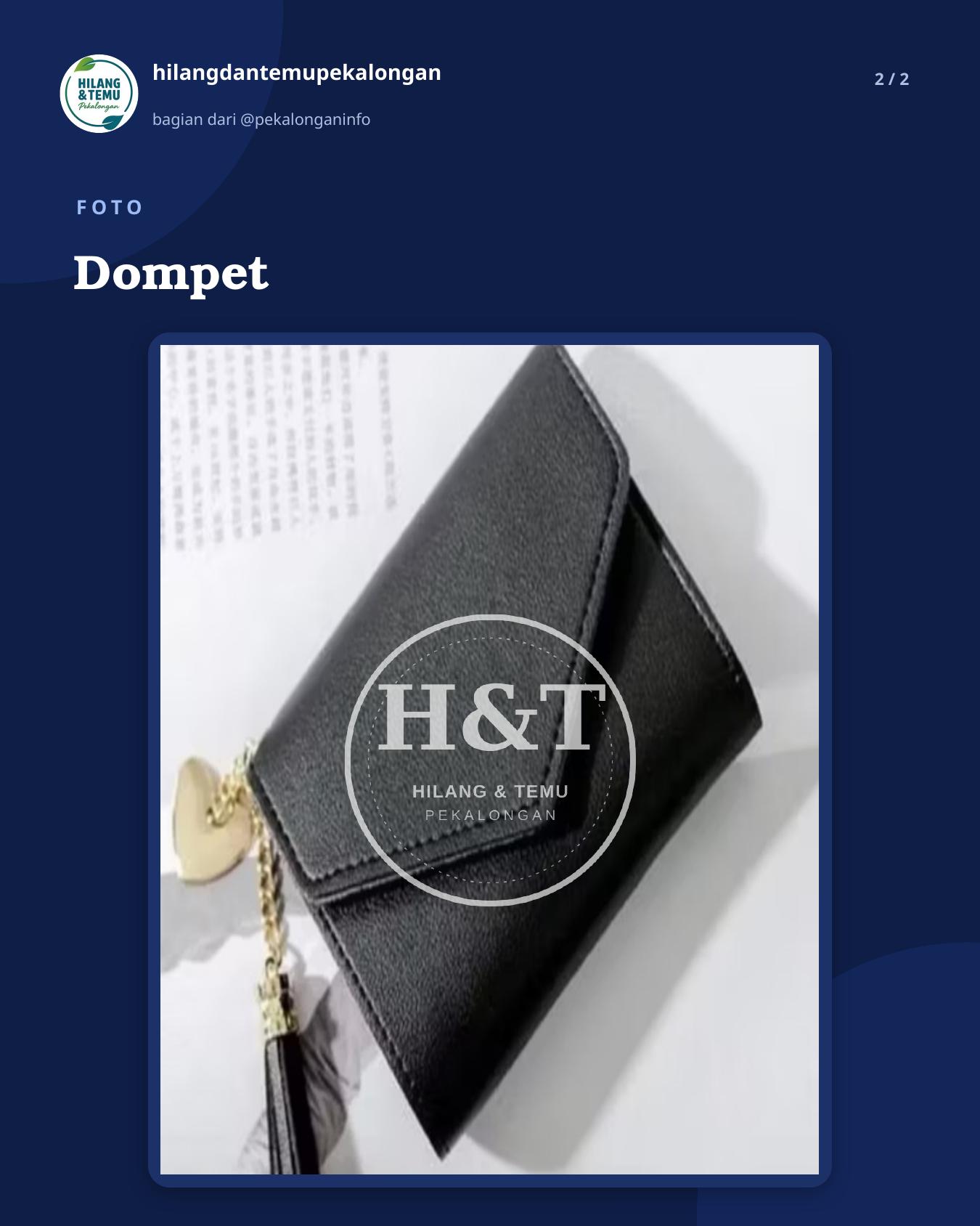 Slide 2 laporan Dompet