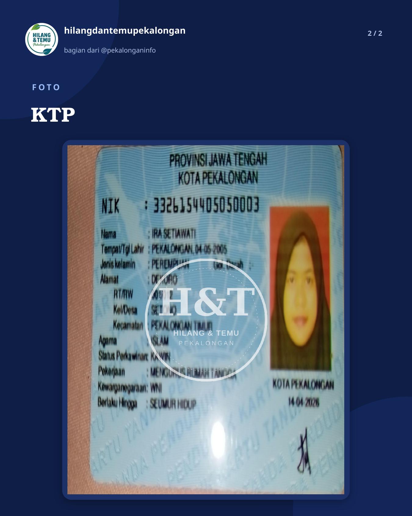 Slide 2 laporan KTP