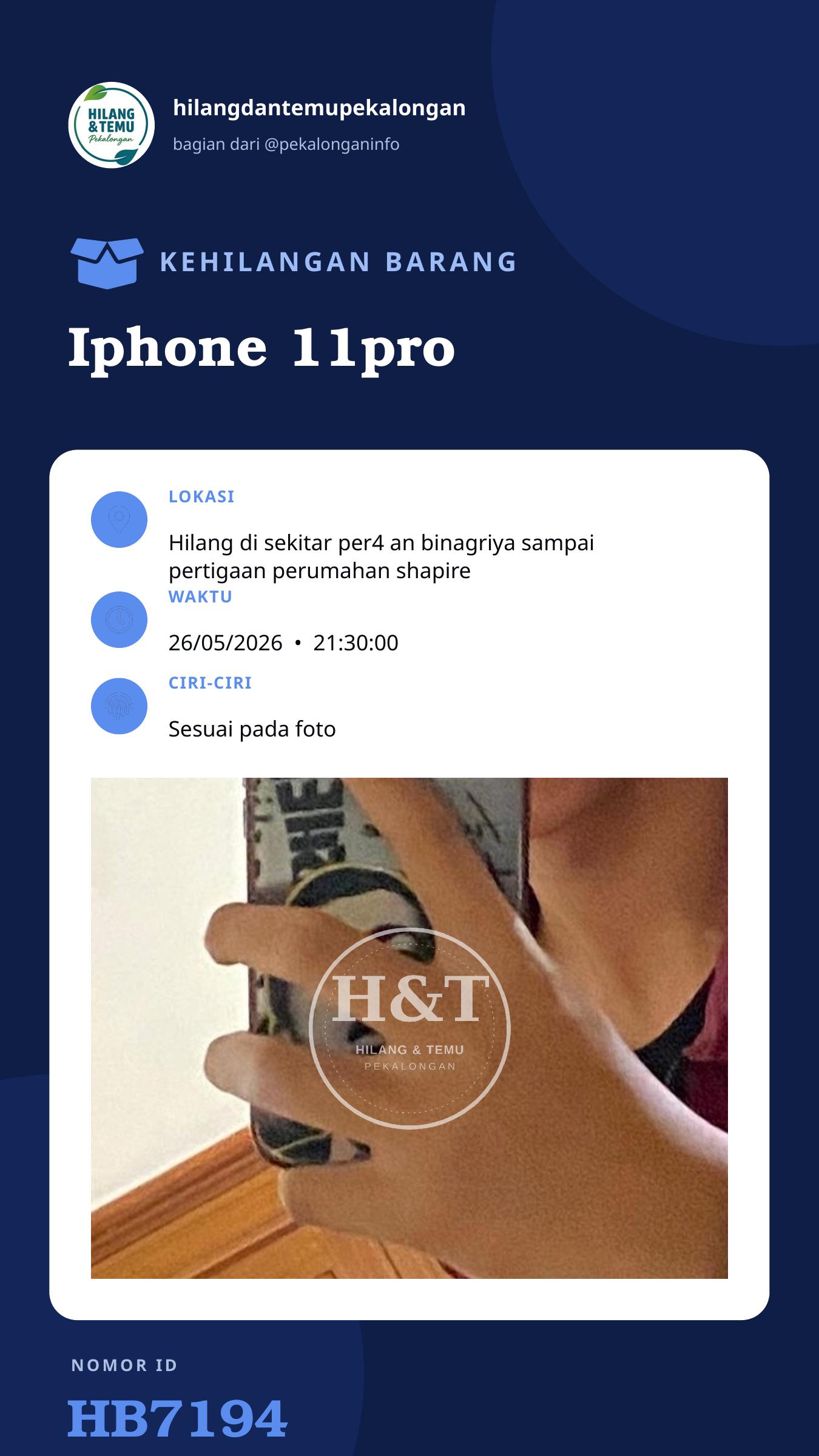 Story 9:16 laporan Iphone 11pro
