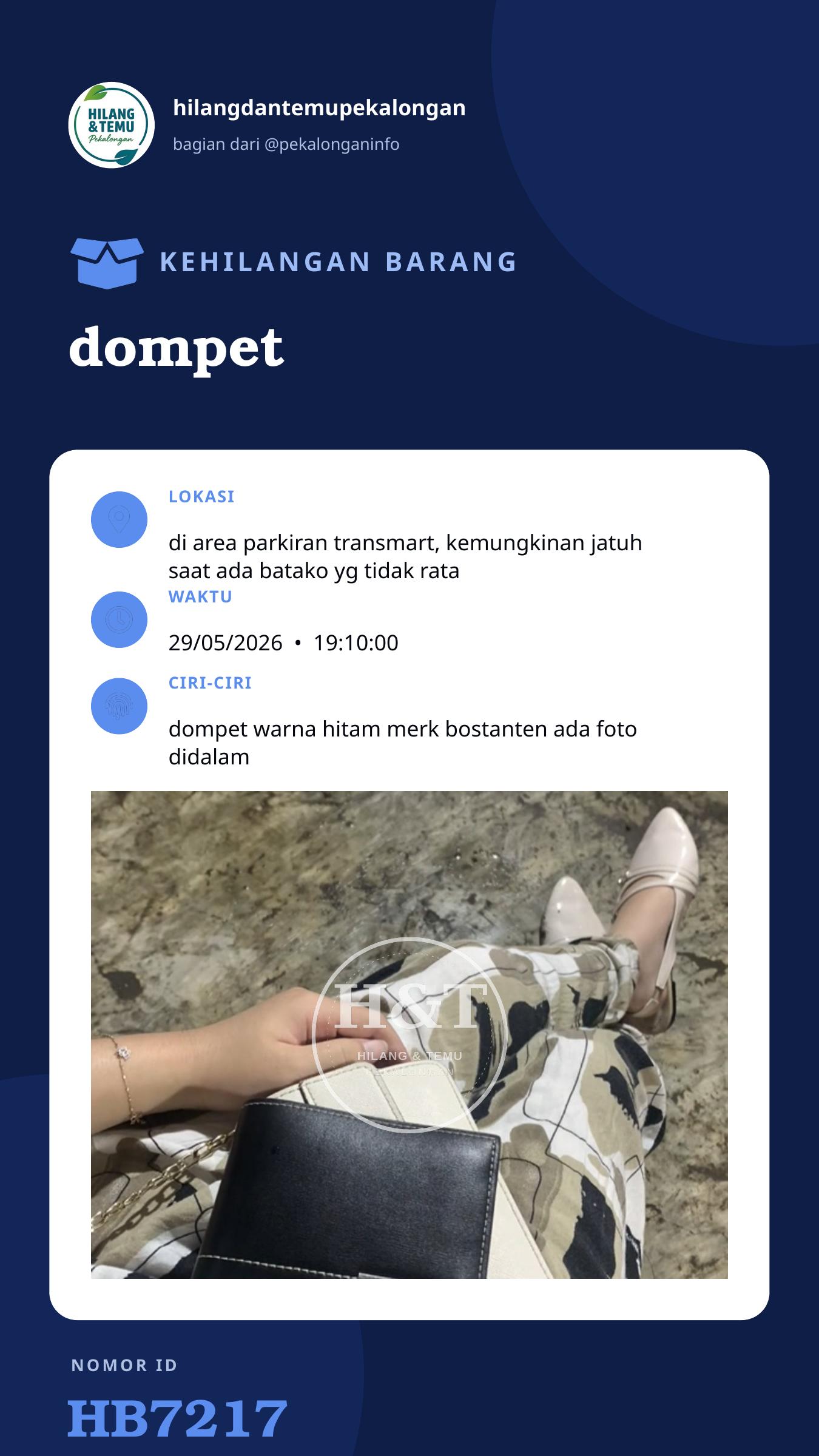 Story 9:16 laporan dompet