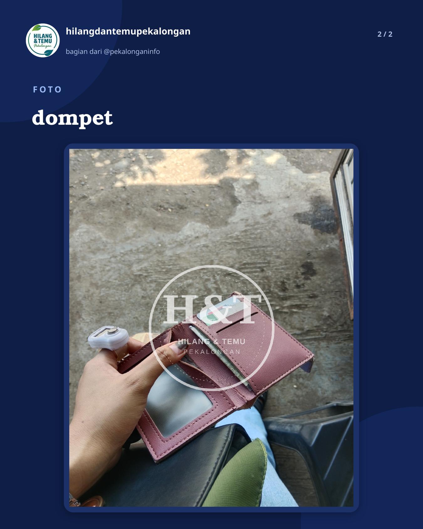 Slide 2 laporan dompet