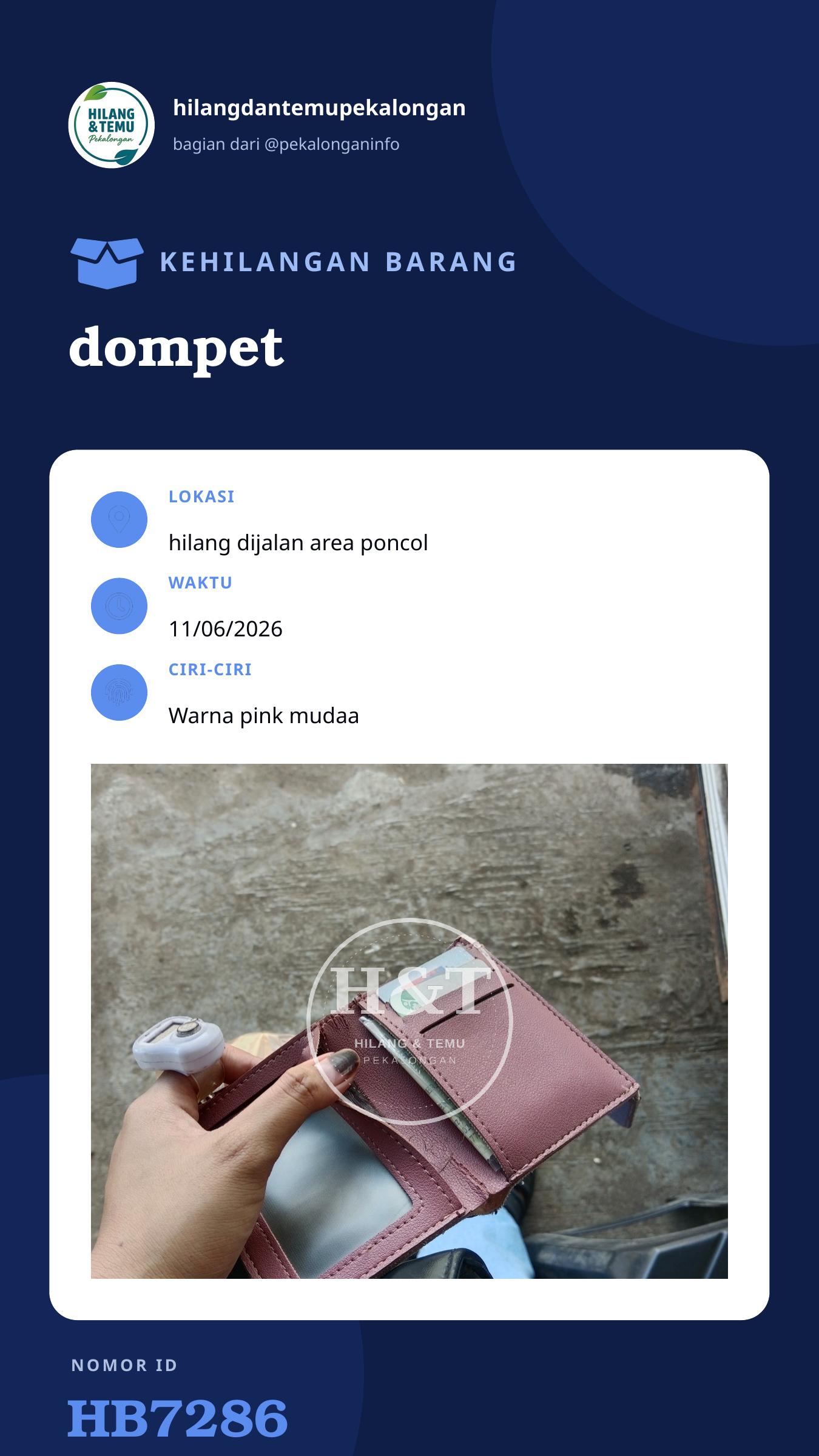 Story 9:16 laporan dompet