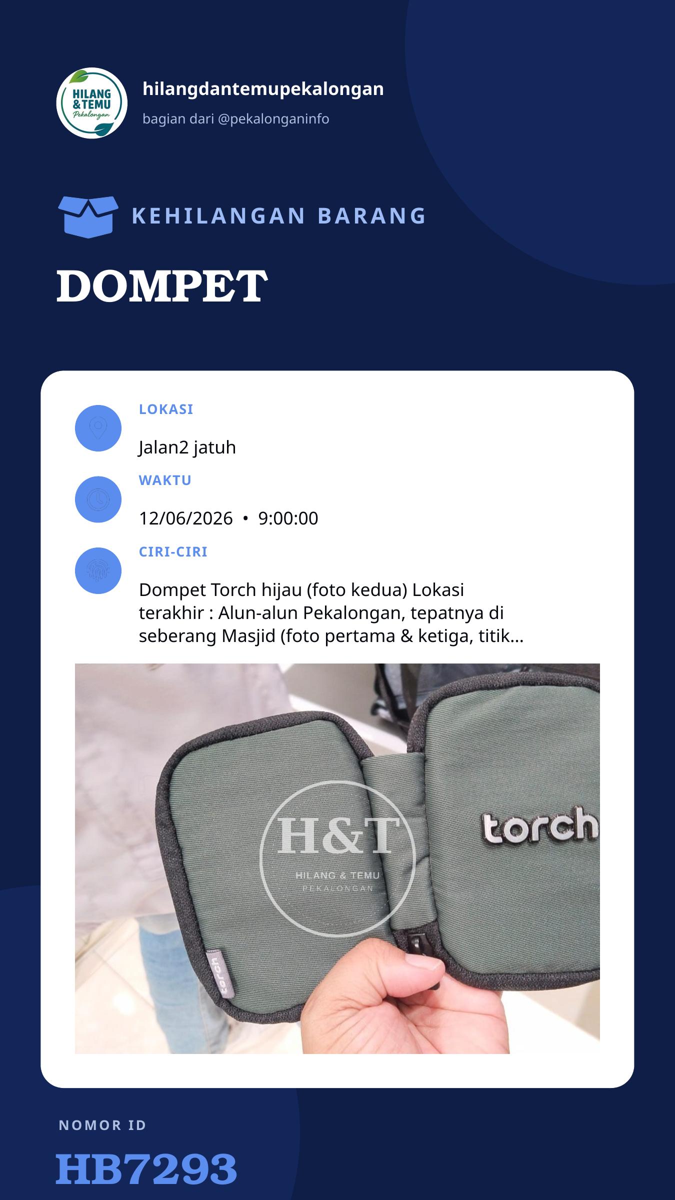 Story 9:16 laporan DOMPET
